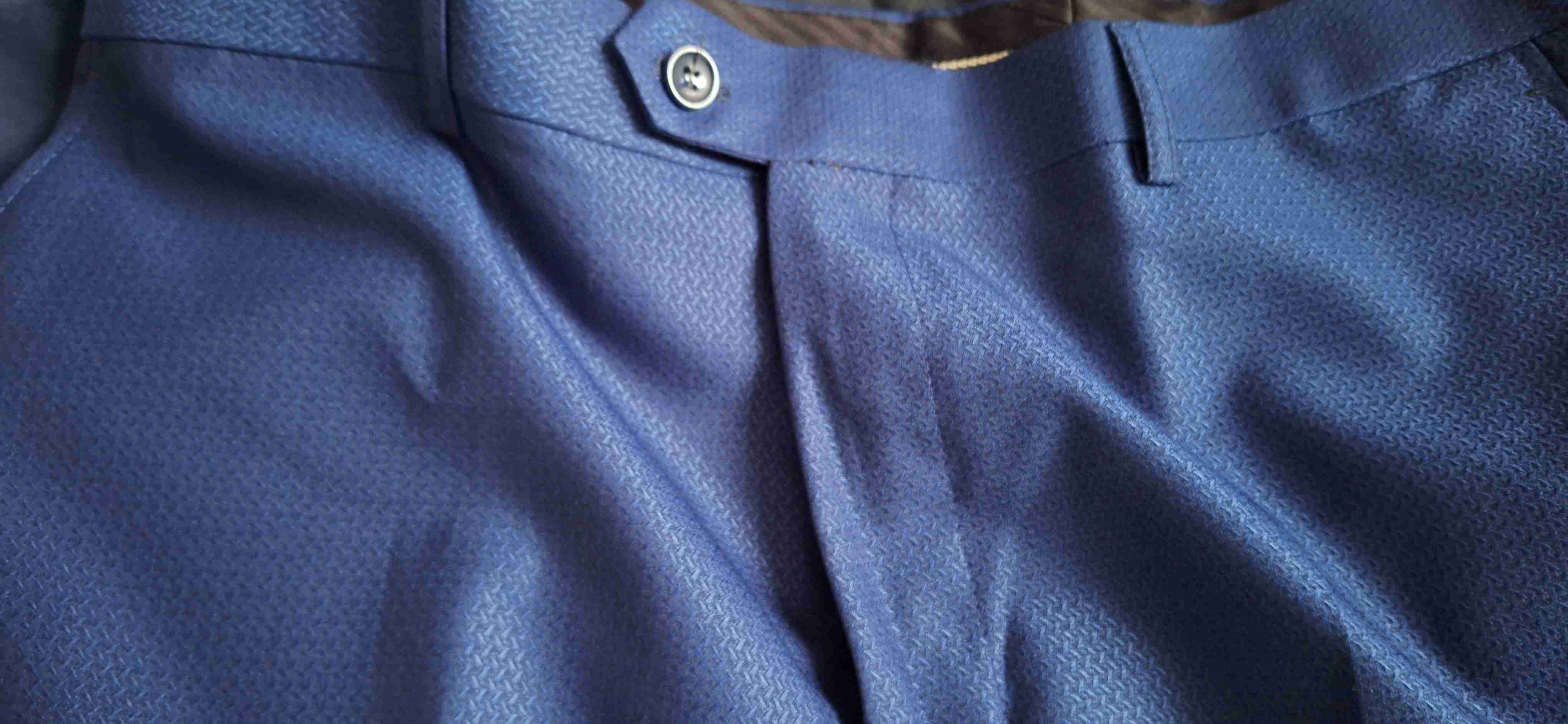 Smoking  azul para hombre talla M - miniatura 3