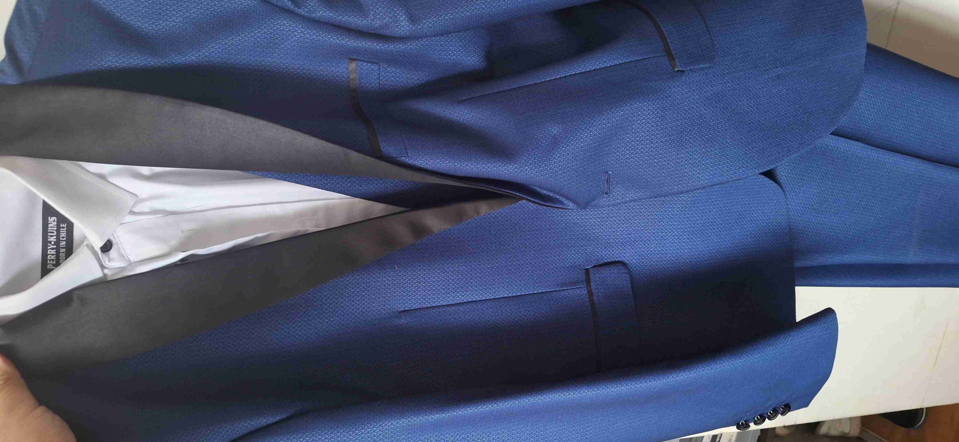 Smoking  azul para hombre talla M - miniatura 5