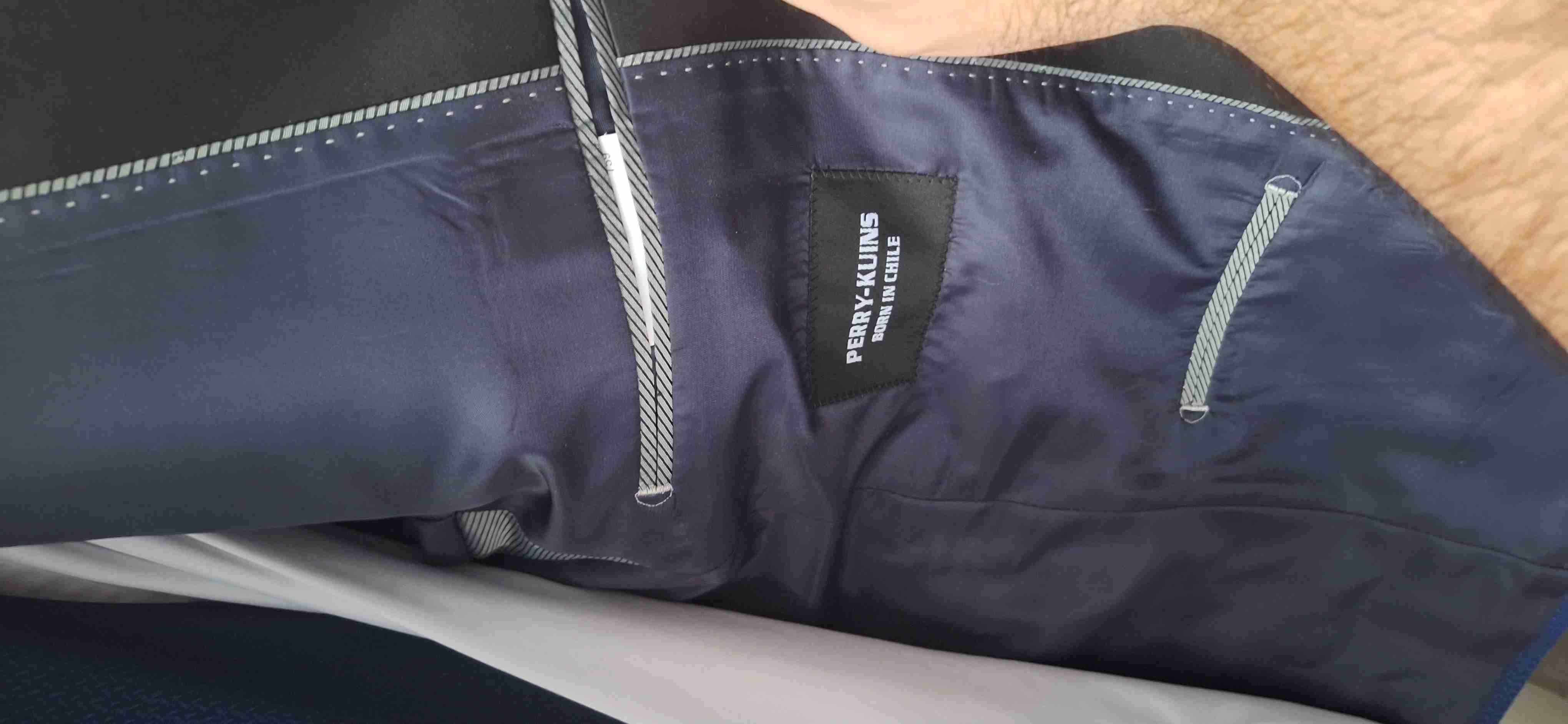 Smoking  azul para hombre talla M - miniatura 6