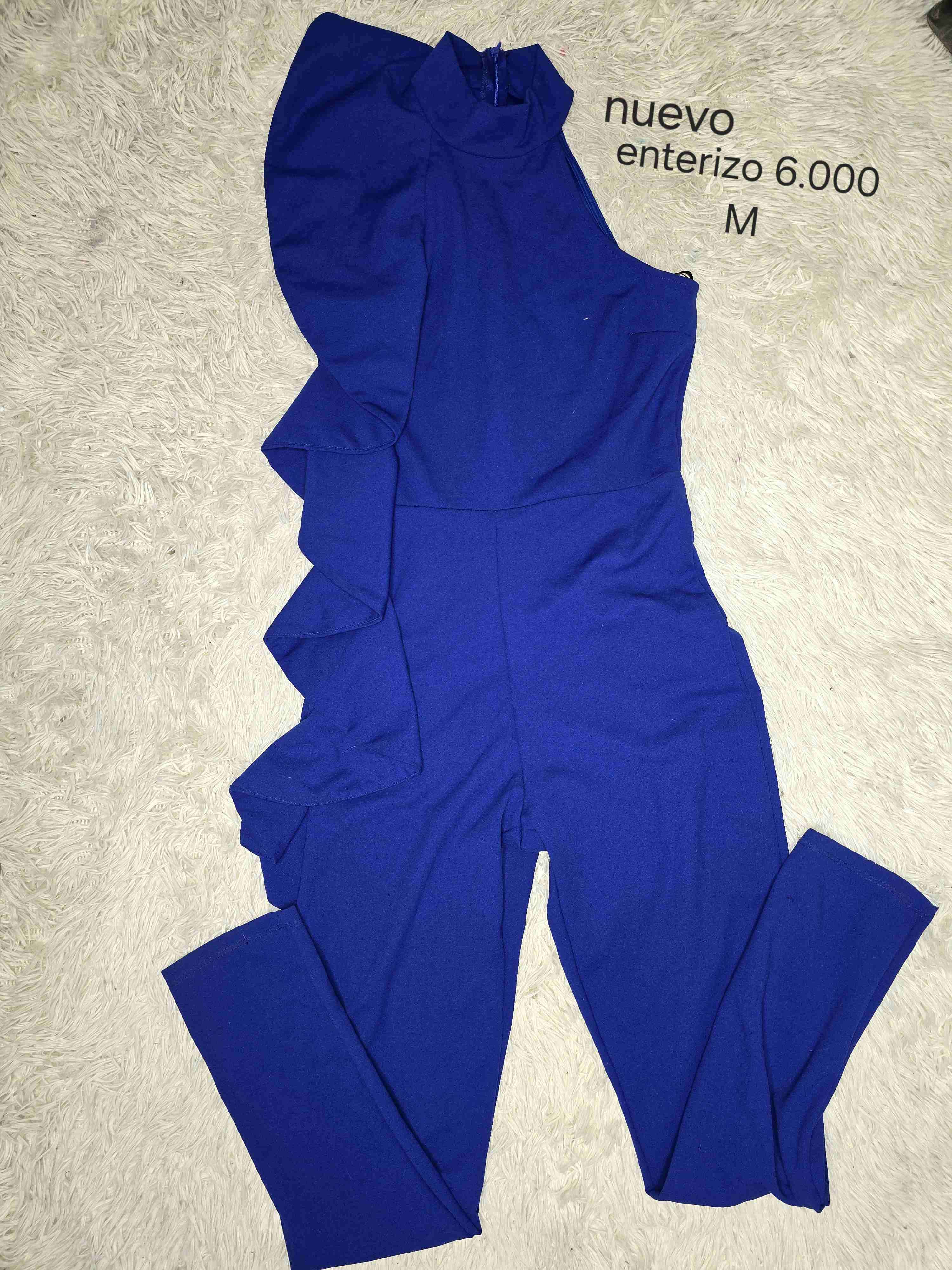 Vestido azul satinado - miniatura 6