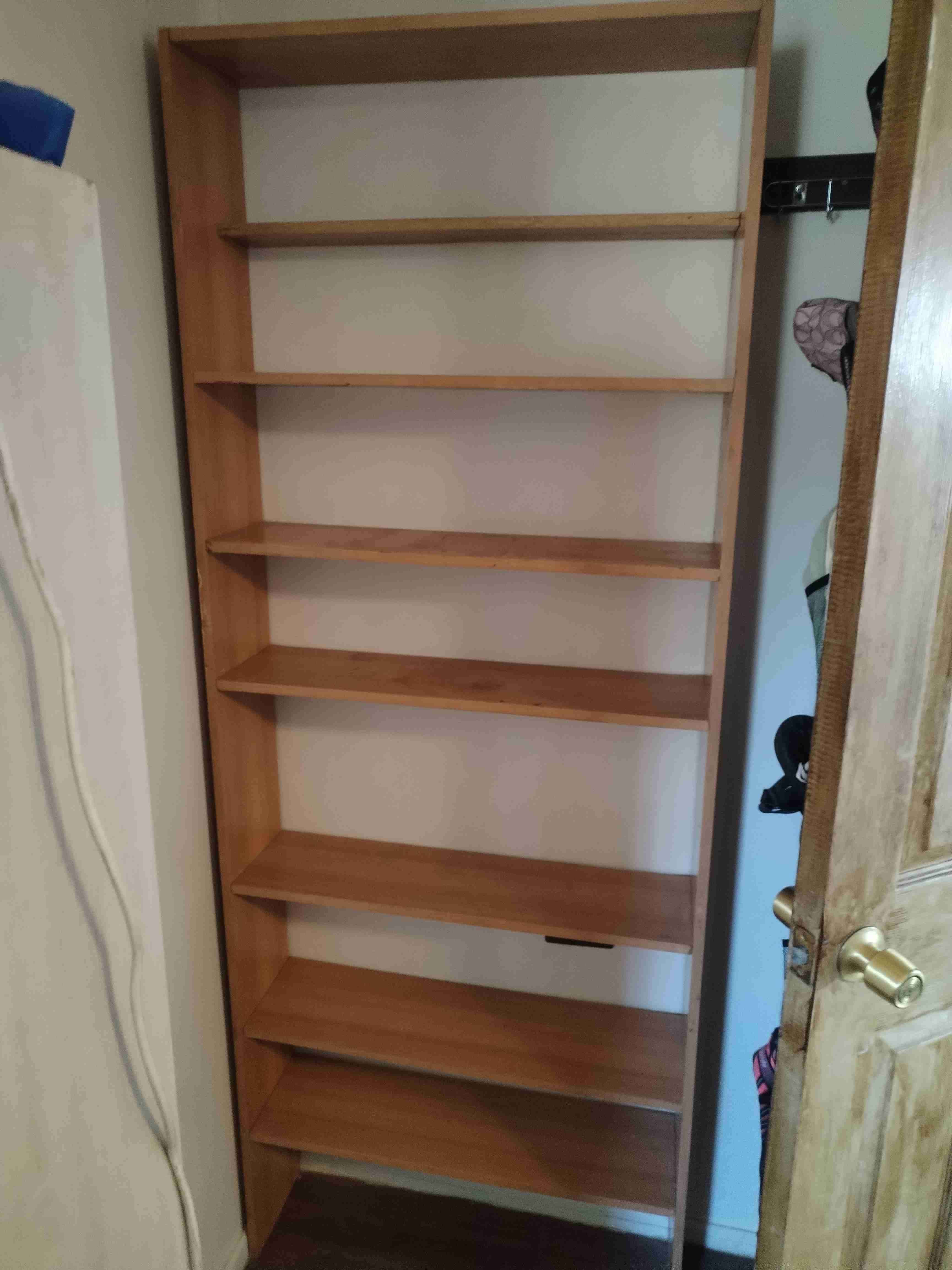 Estantería de madera alta - miniatura 2