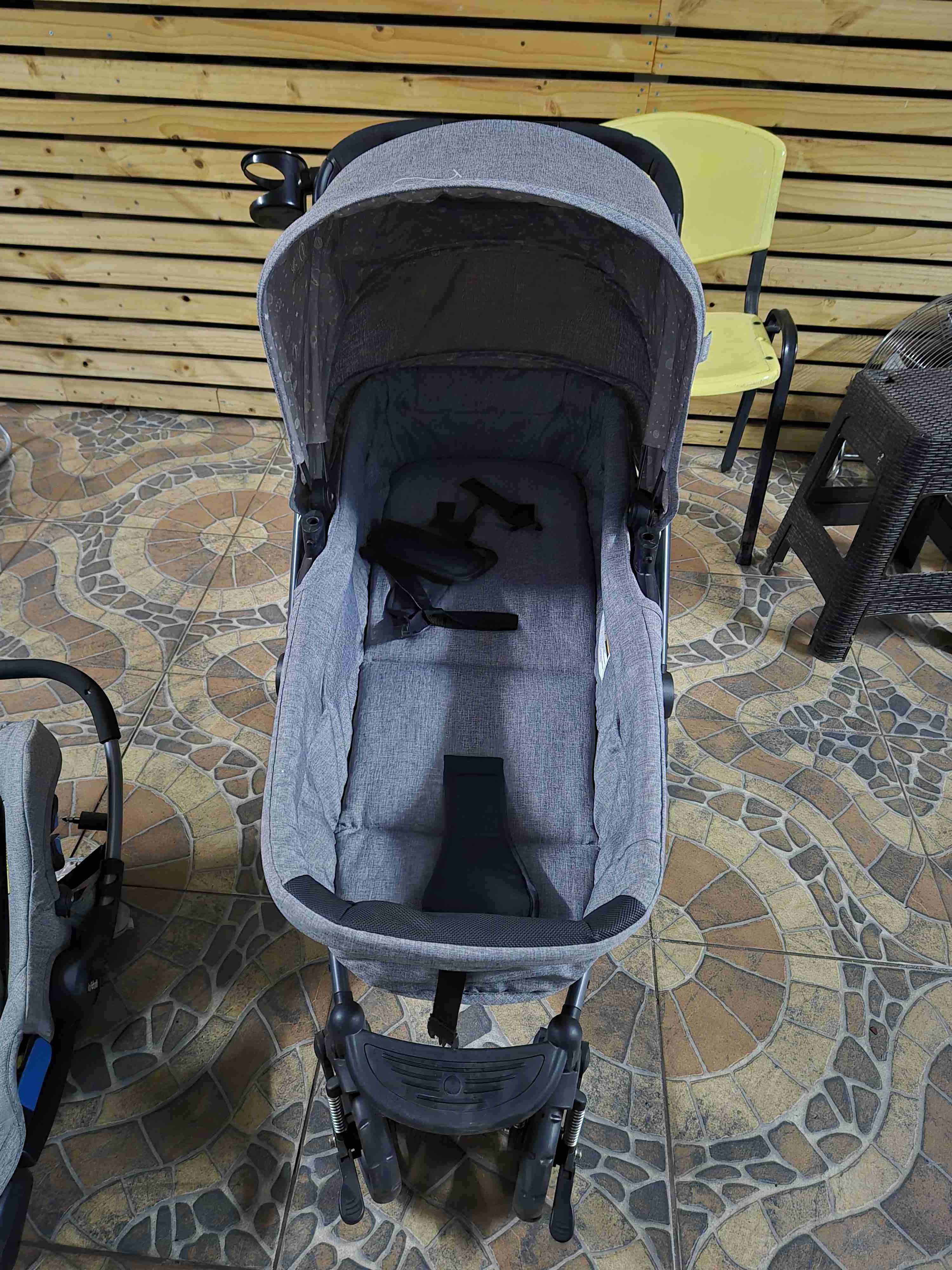 Coche para bebé Infanti gris Epic 5G - miniatura 4