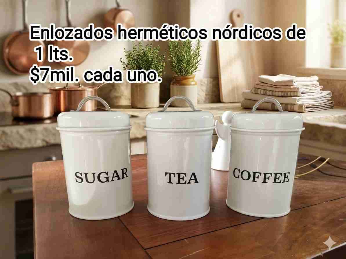 Set de frascos herméticos nórdicos