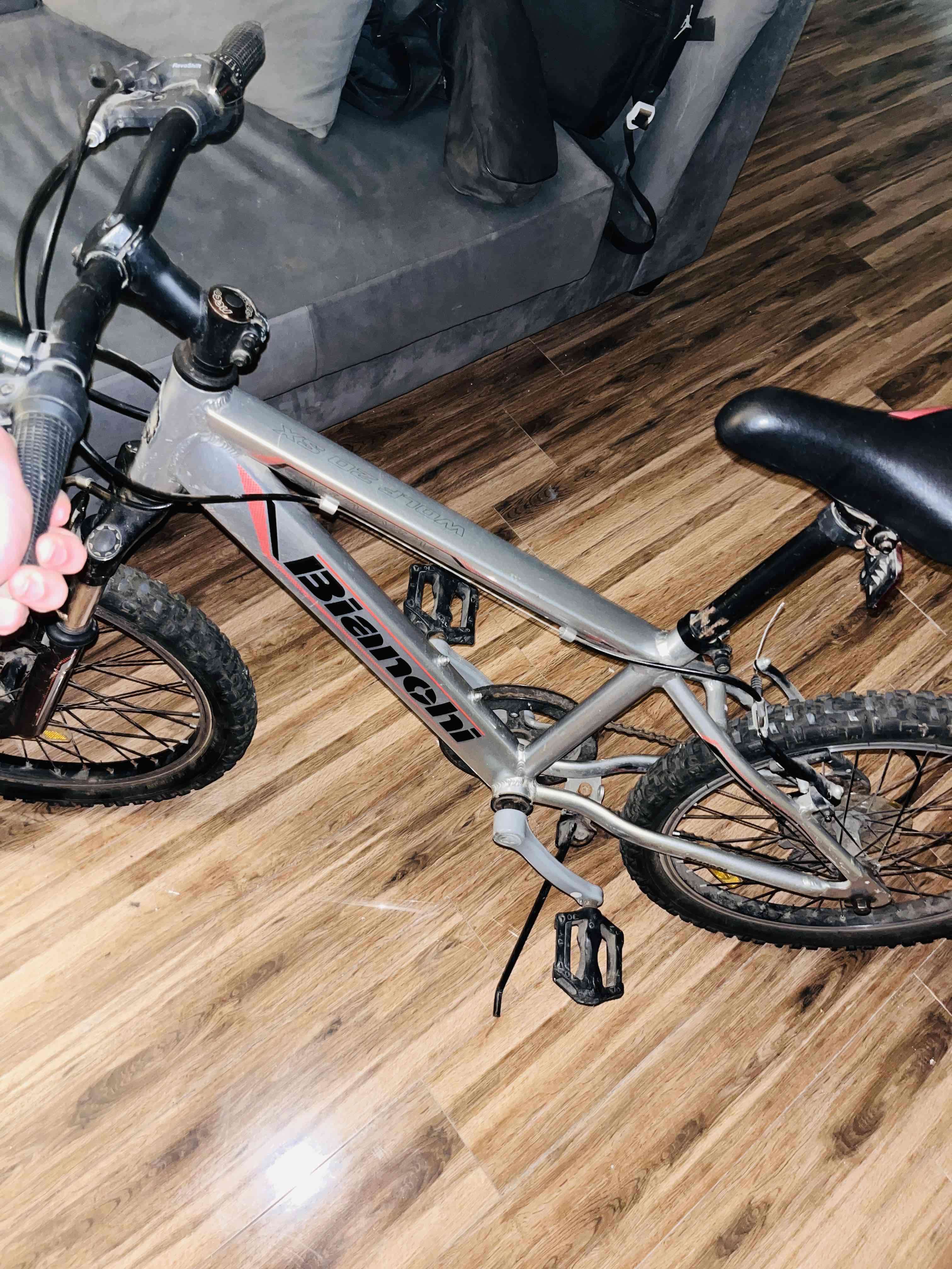 Bicicleta Bianchi gris - miniatura 2