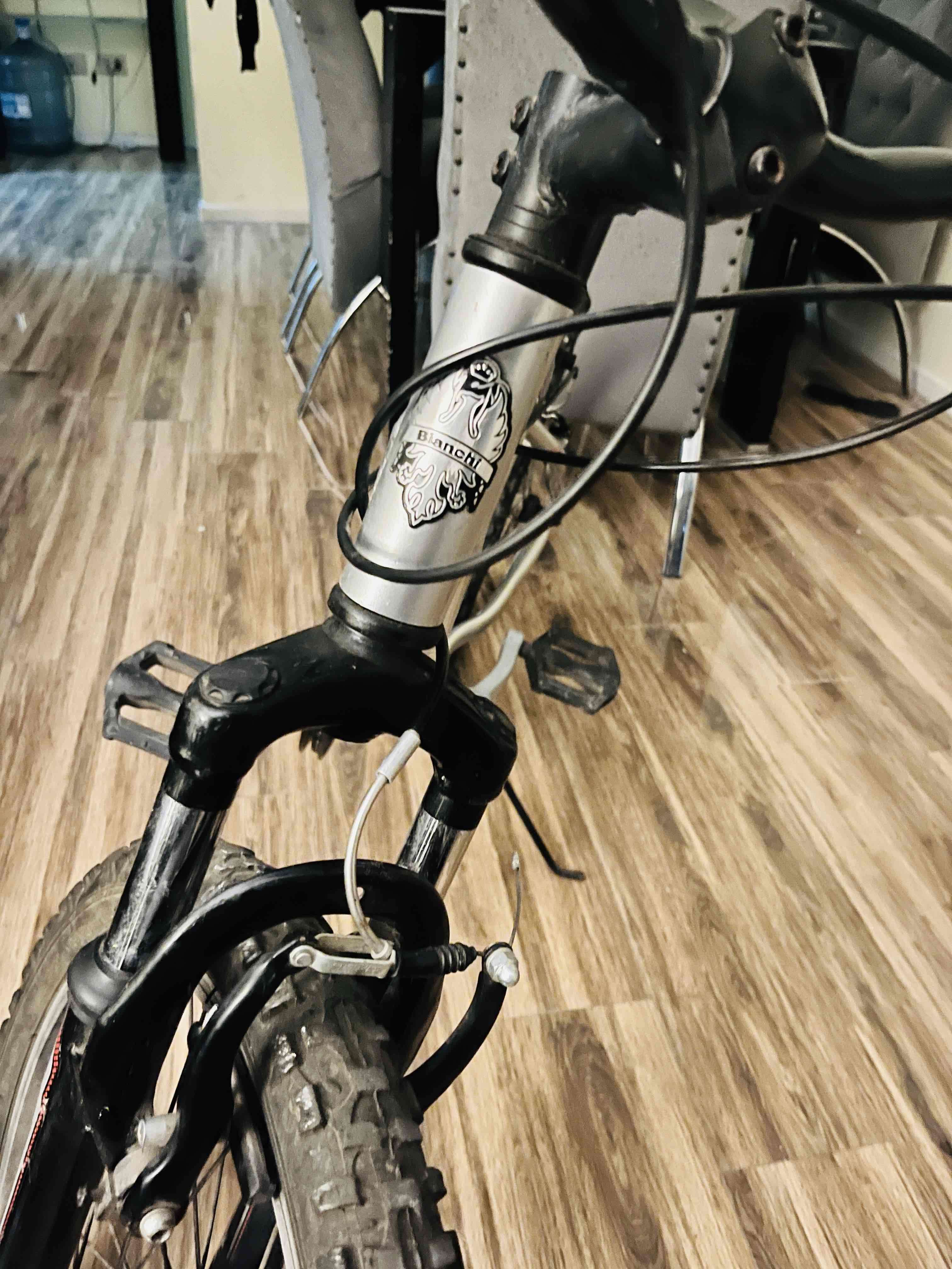 Bicicleta Bianchi gris - miniatura 3