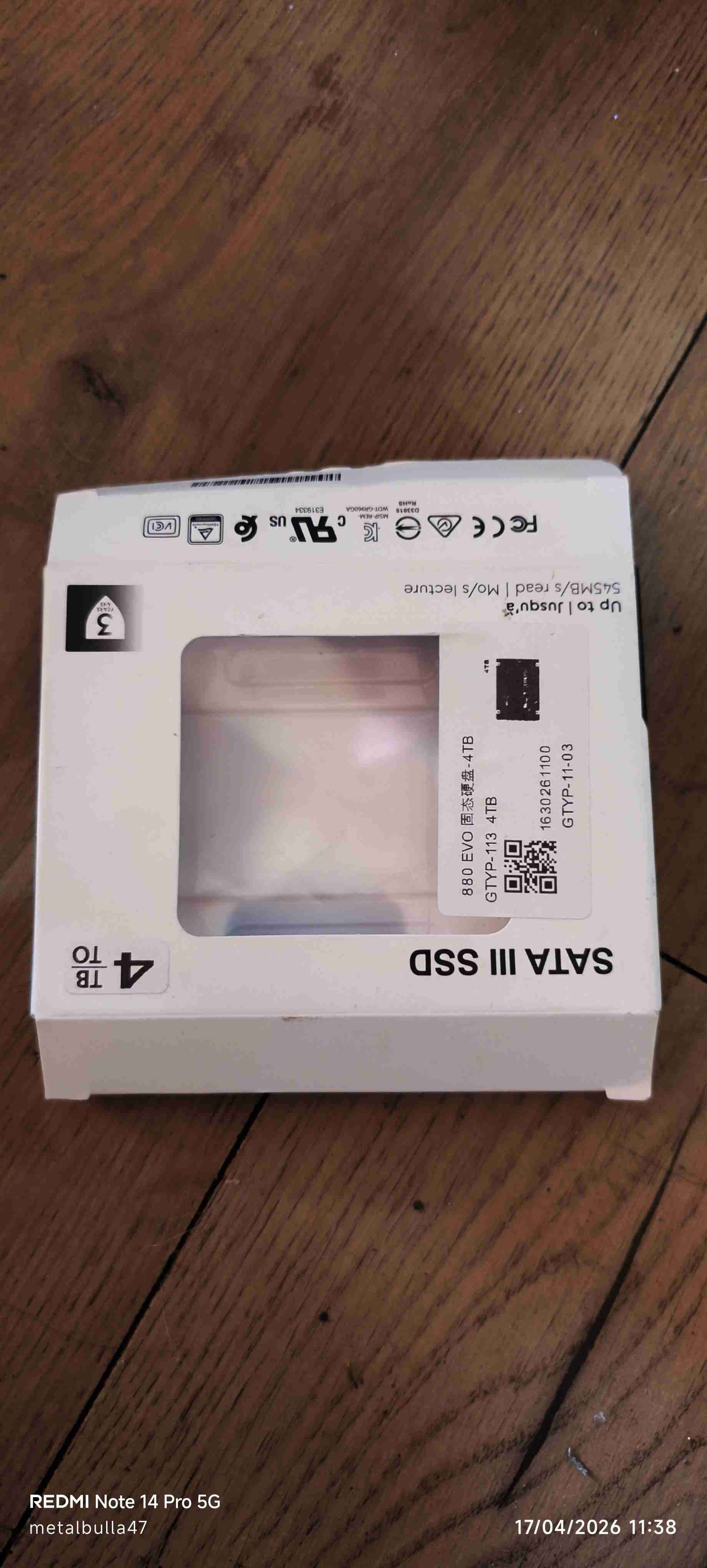 Unidad SSD SATA III 4TB - miniatura 1