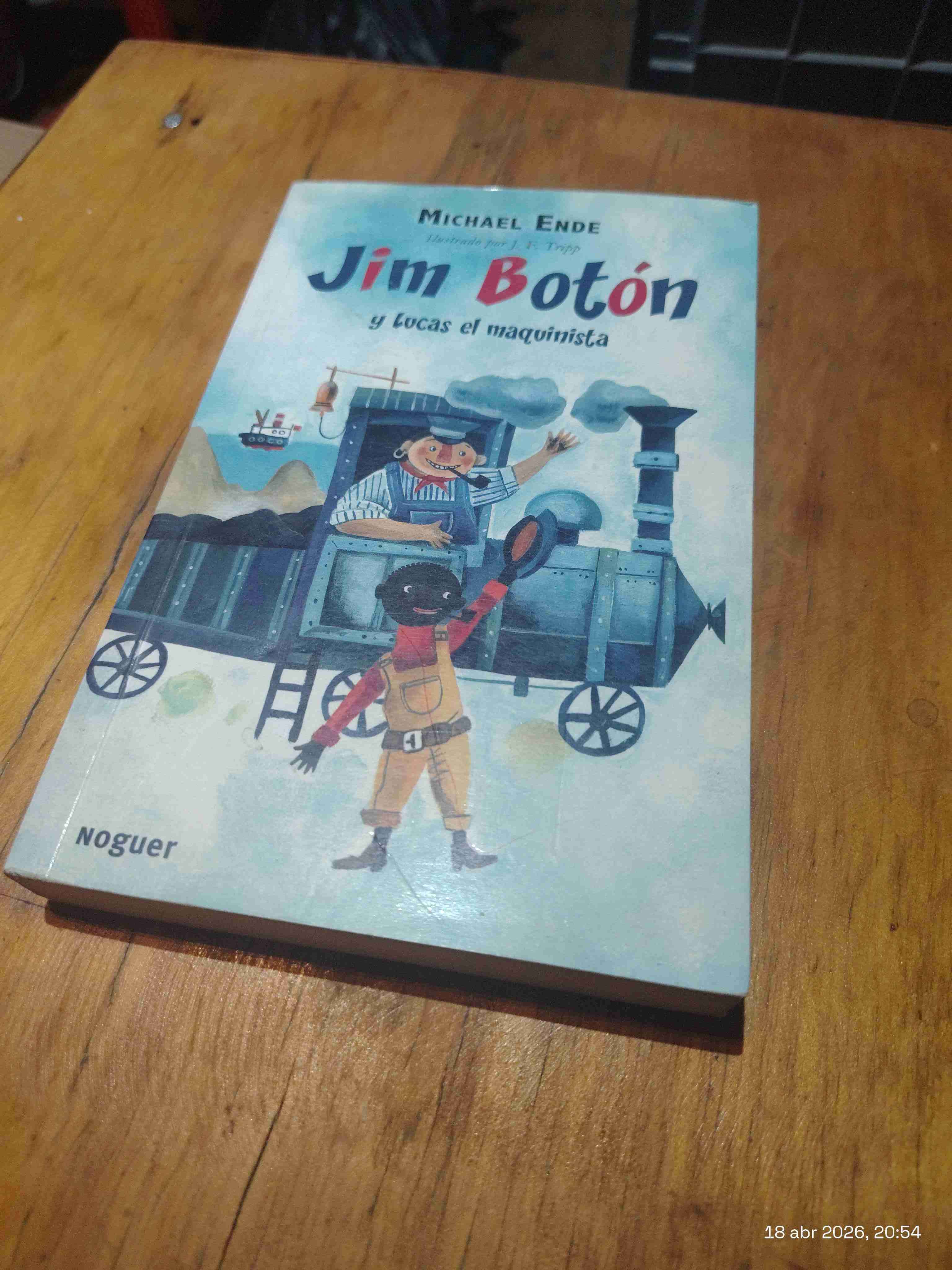Libro 'Jim Botón y Lucas el maquinista'