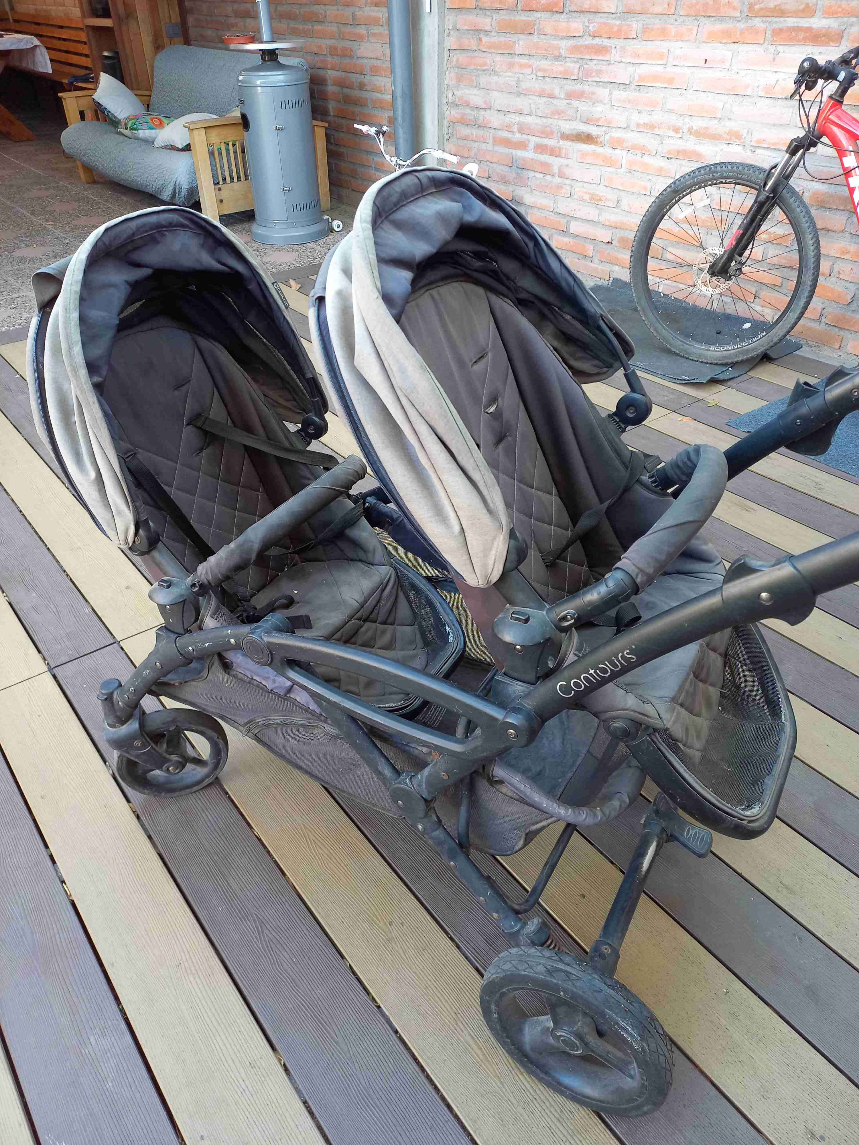 Coche gemelar Contours - miniatura 3