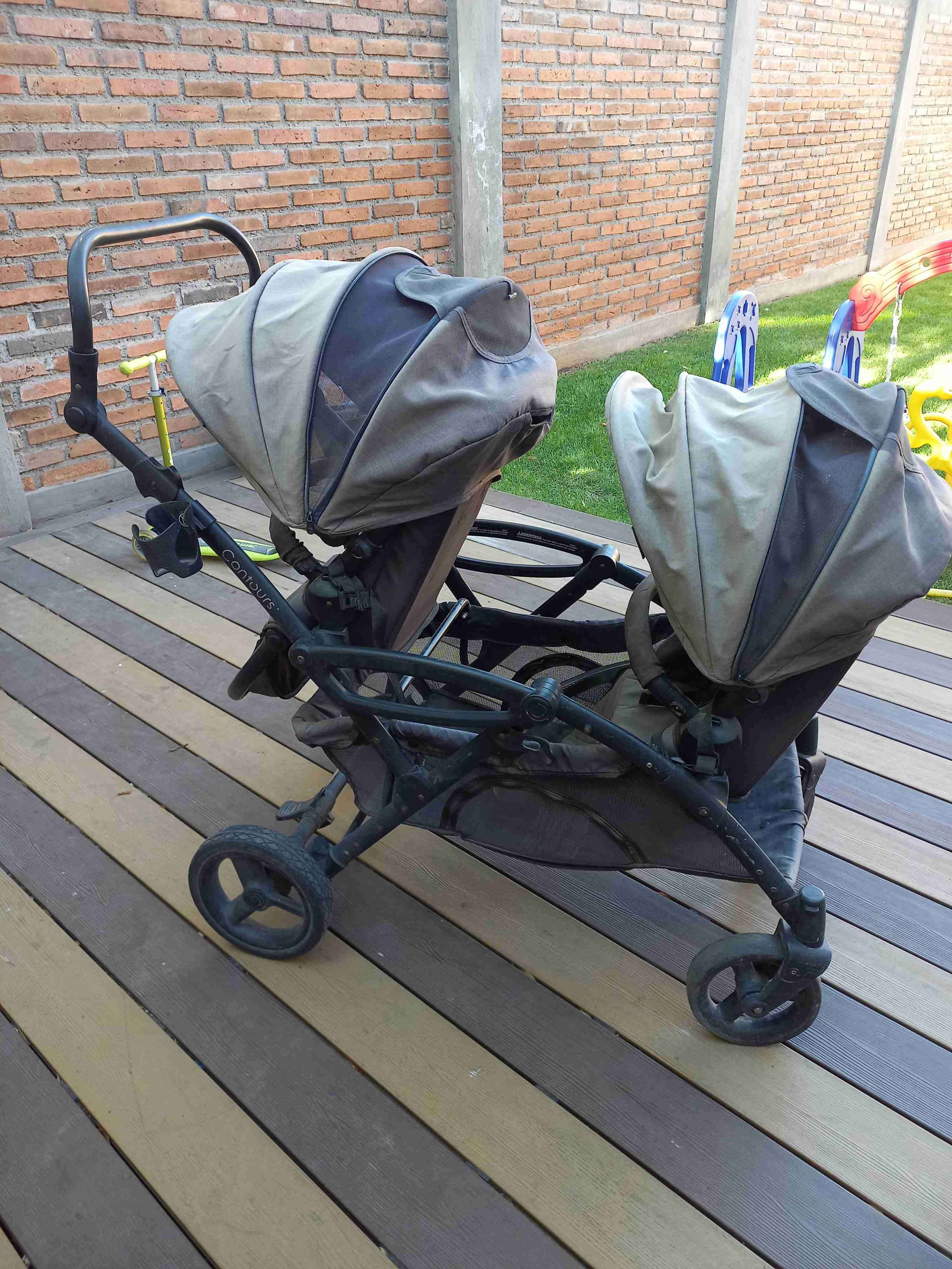 Coche gemelar Contours - miniatura 4