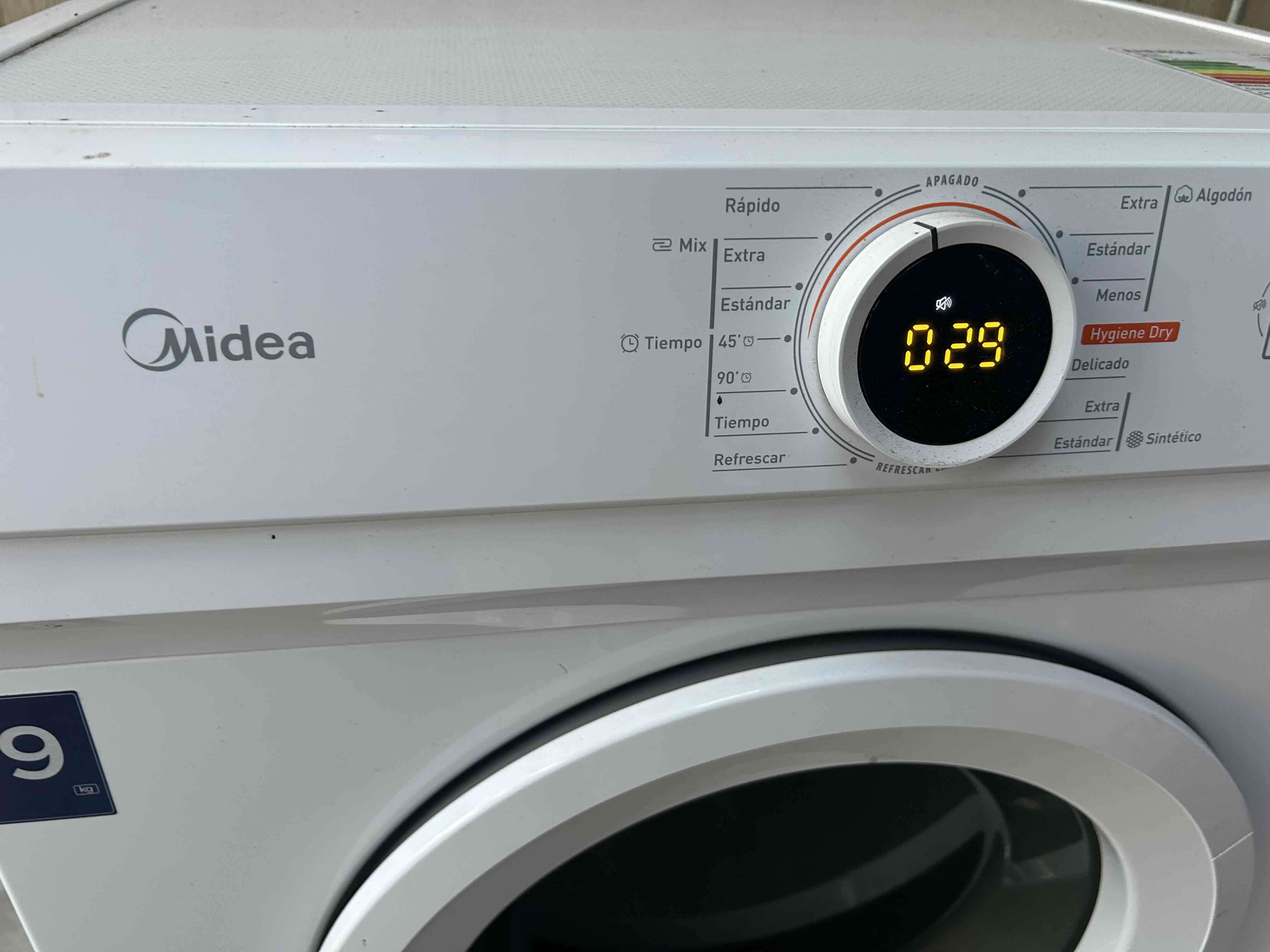 Secadora Midea 9kg blanca - miniatura 2