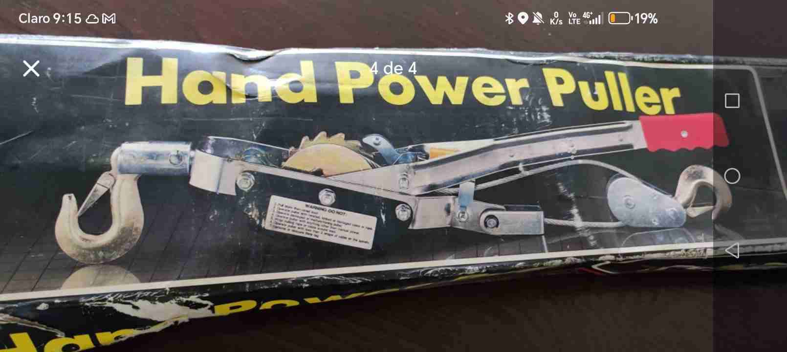 Tirador manual de poder - miniatura 1