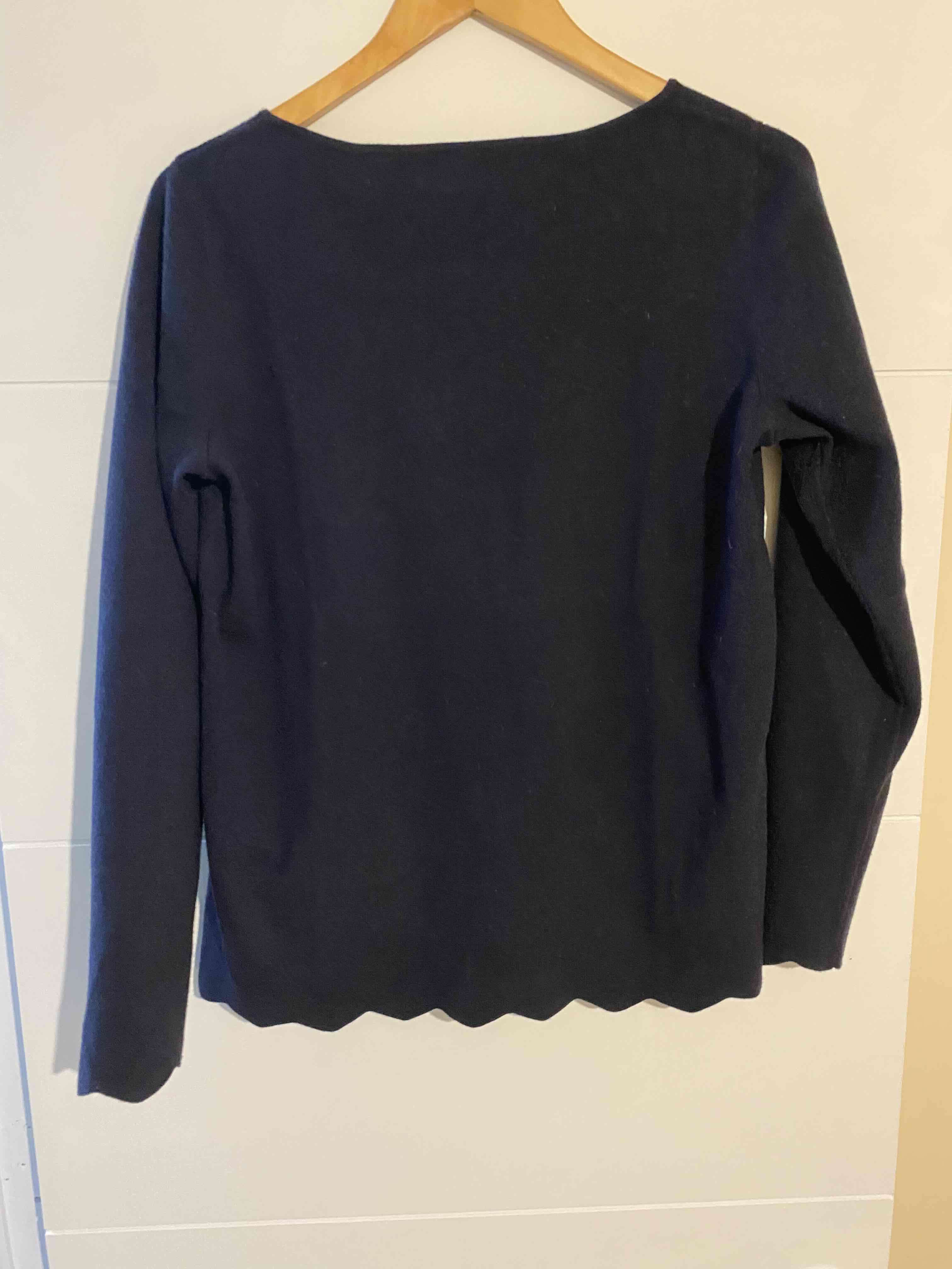 Suéter azul marino Esprit talla M - miniatura 2