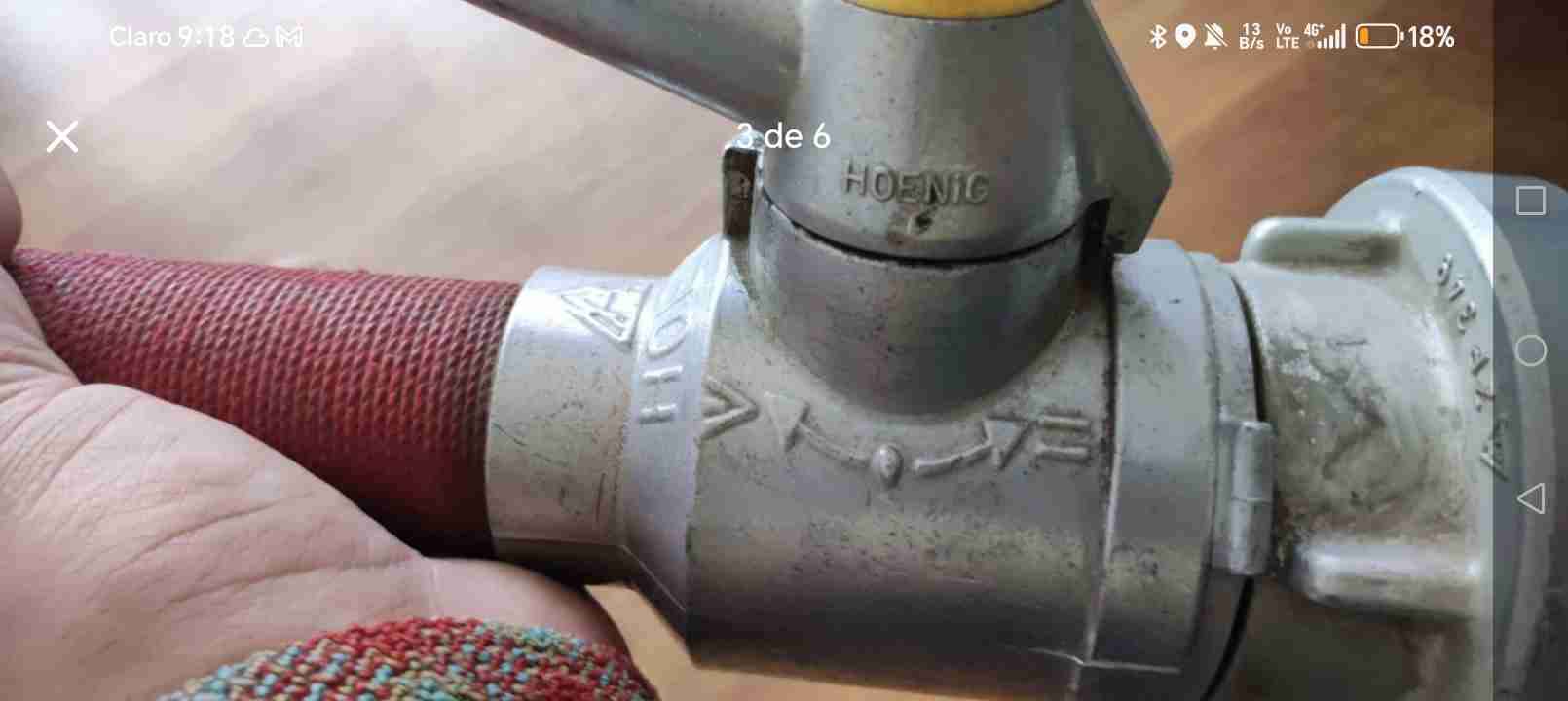 Válvula de control metálica - miniatura 2