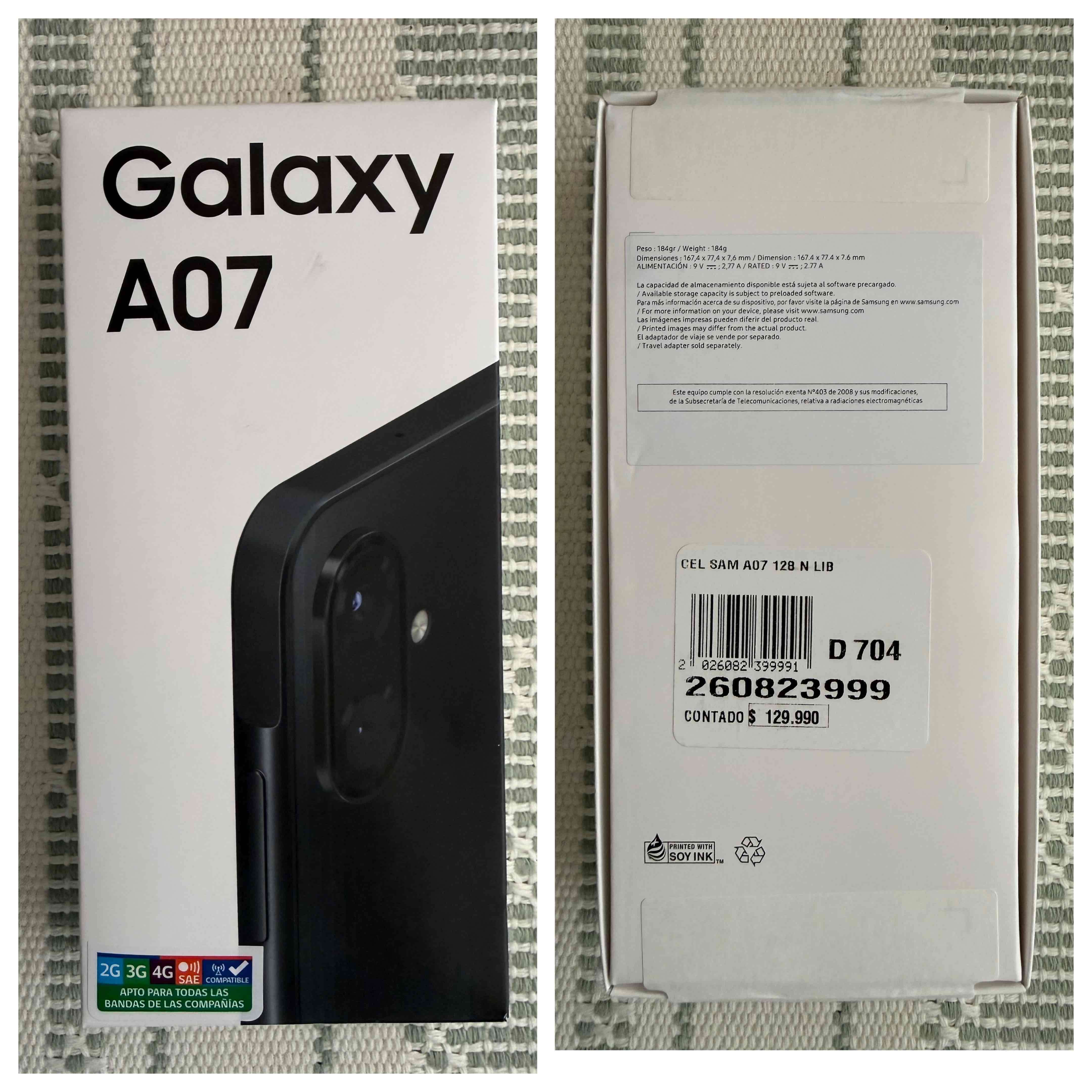 Galaxy A07 nuevo en caja - miniatura 4