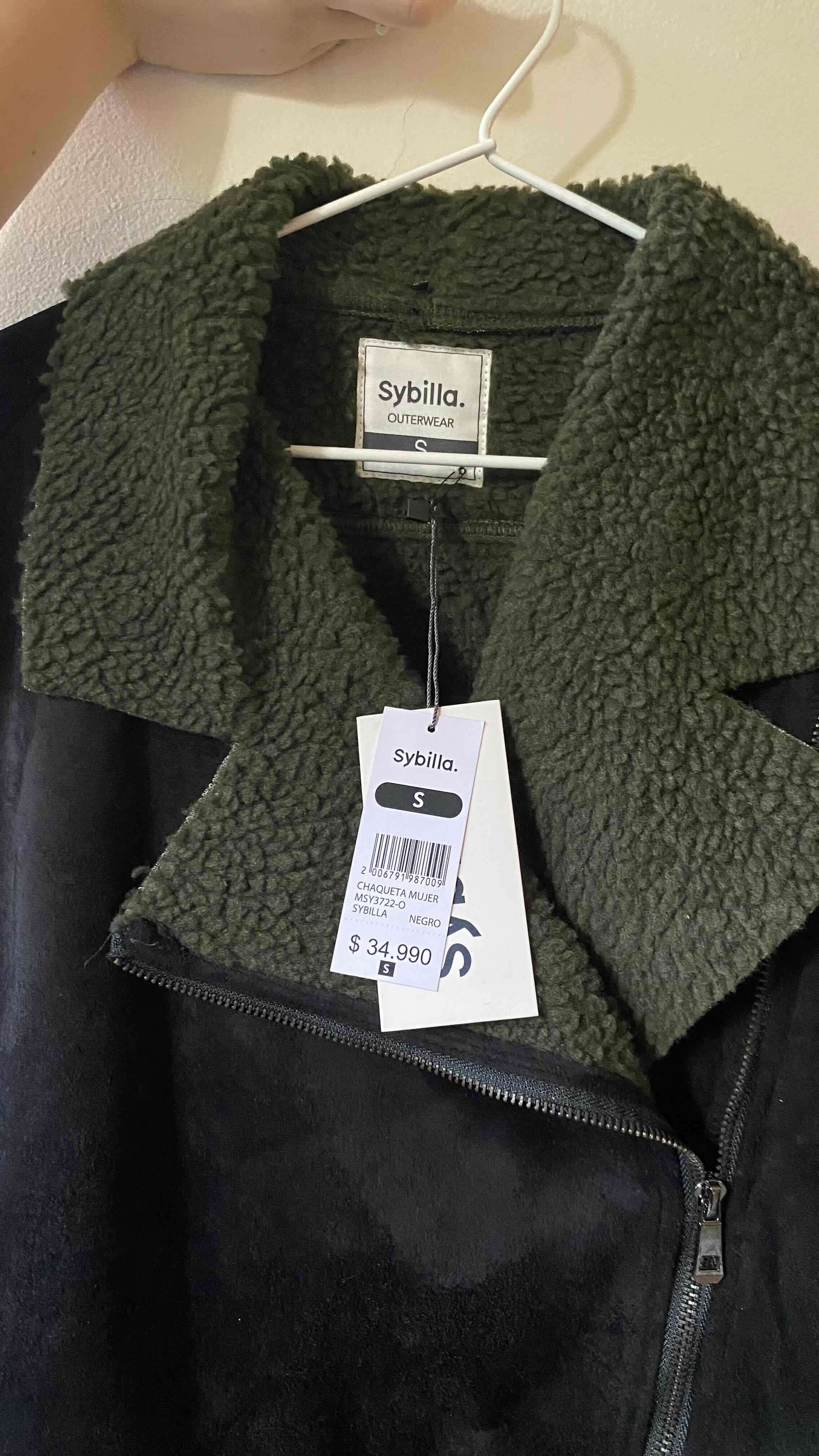 Chaqueta negra Sybilla con chiporro - miniatura 6