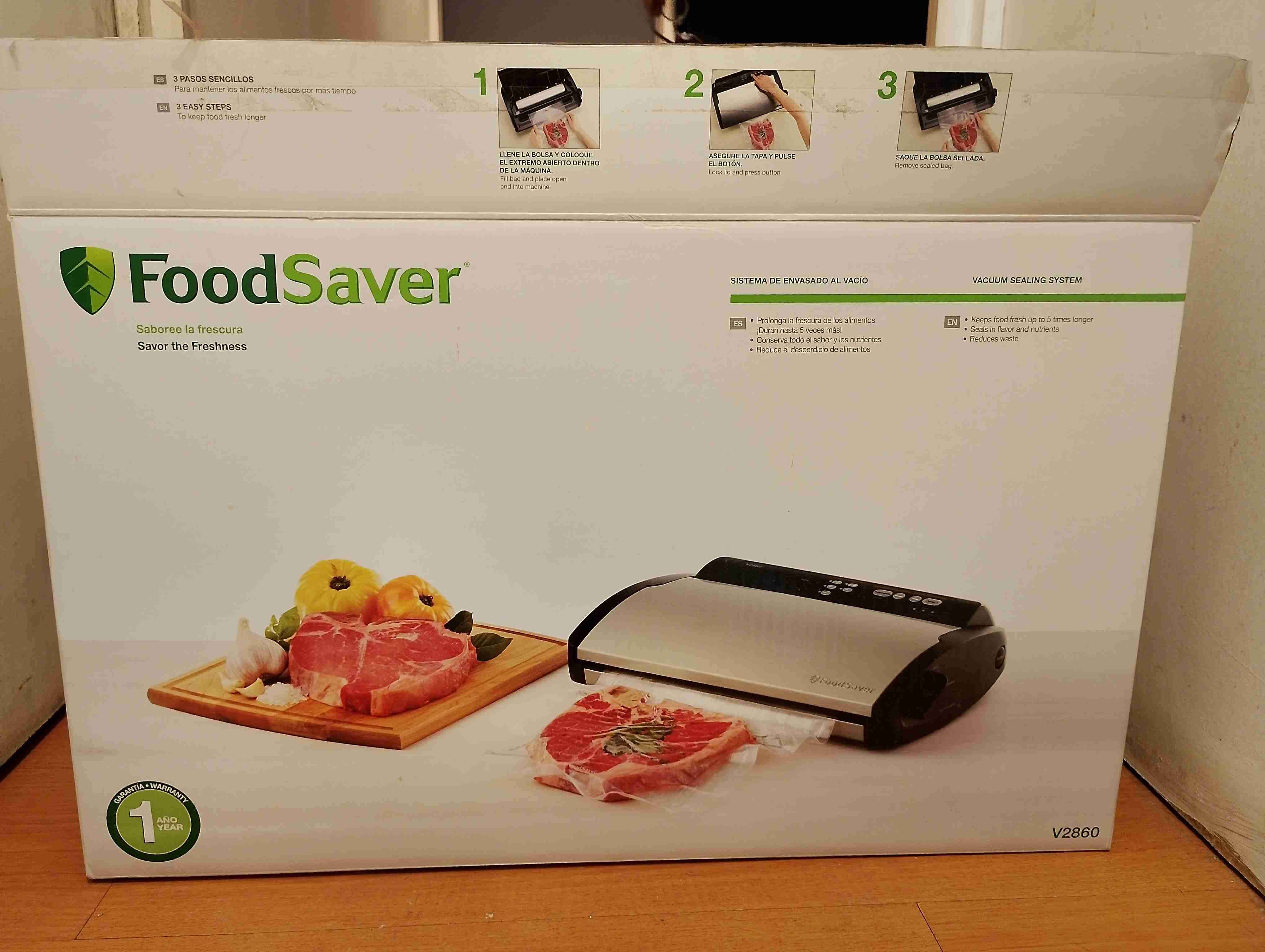 Sistema de envasado al vacío FoodSaver V28860 - miniatura 3