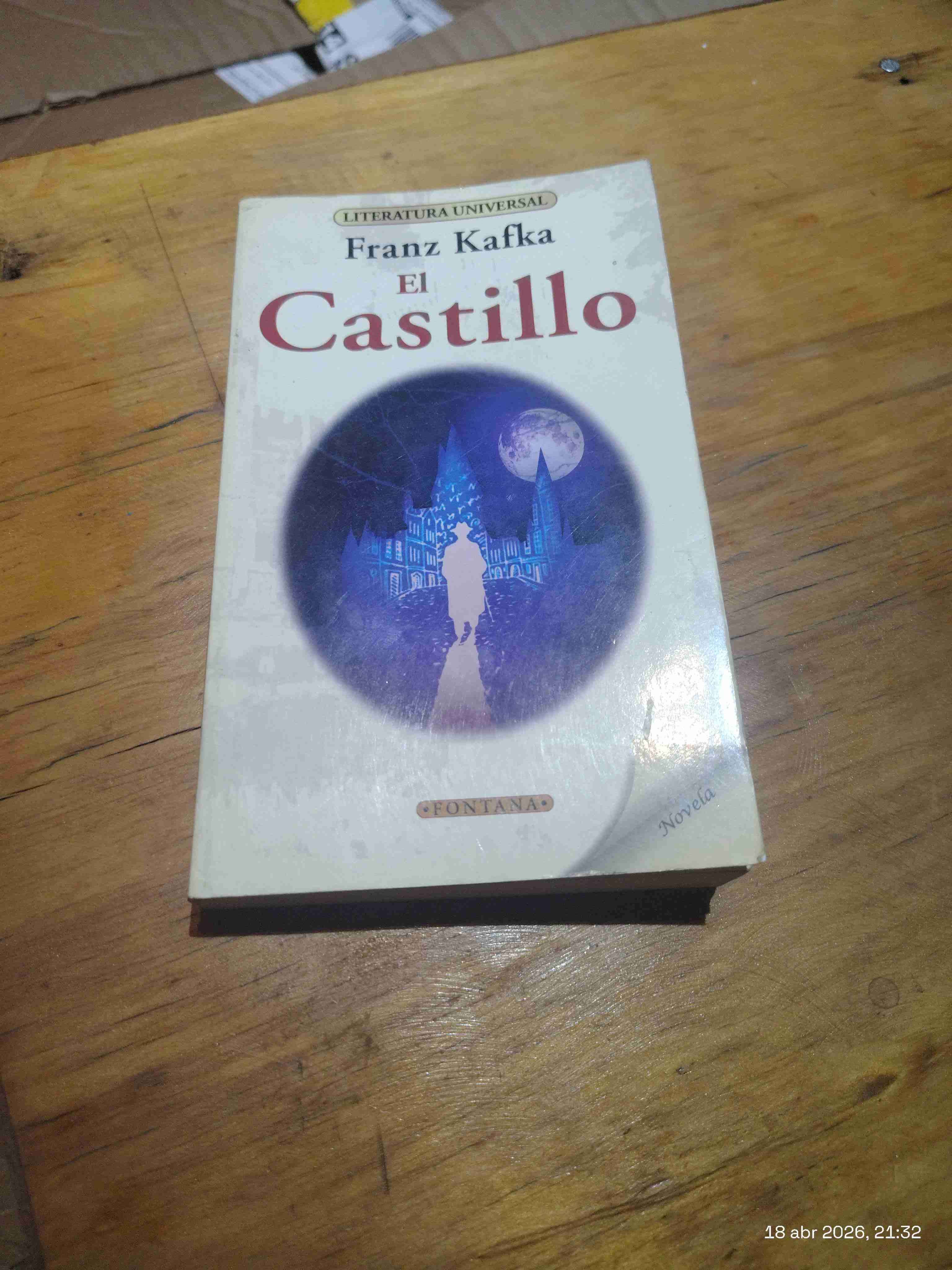Libro El Castillo de Franz Kafka
