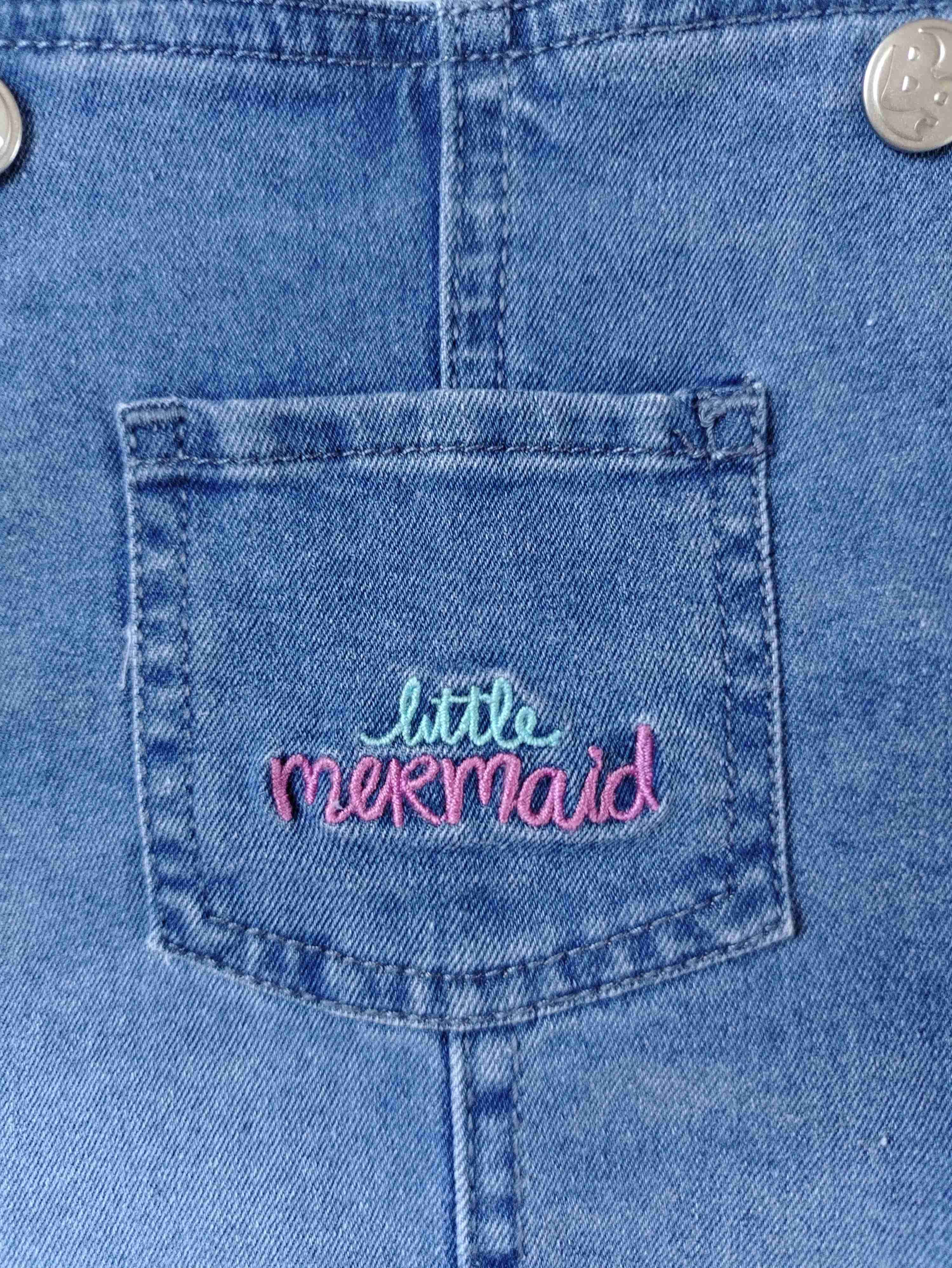 Jardinera de mezclilla 6 meses - miniatura 3