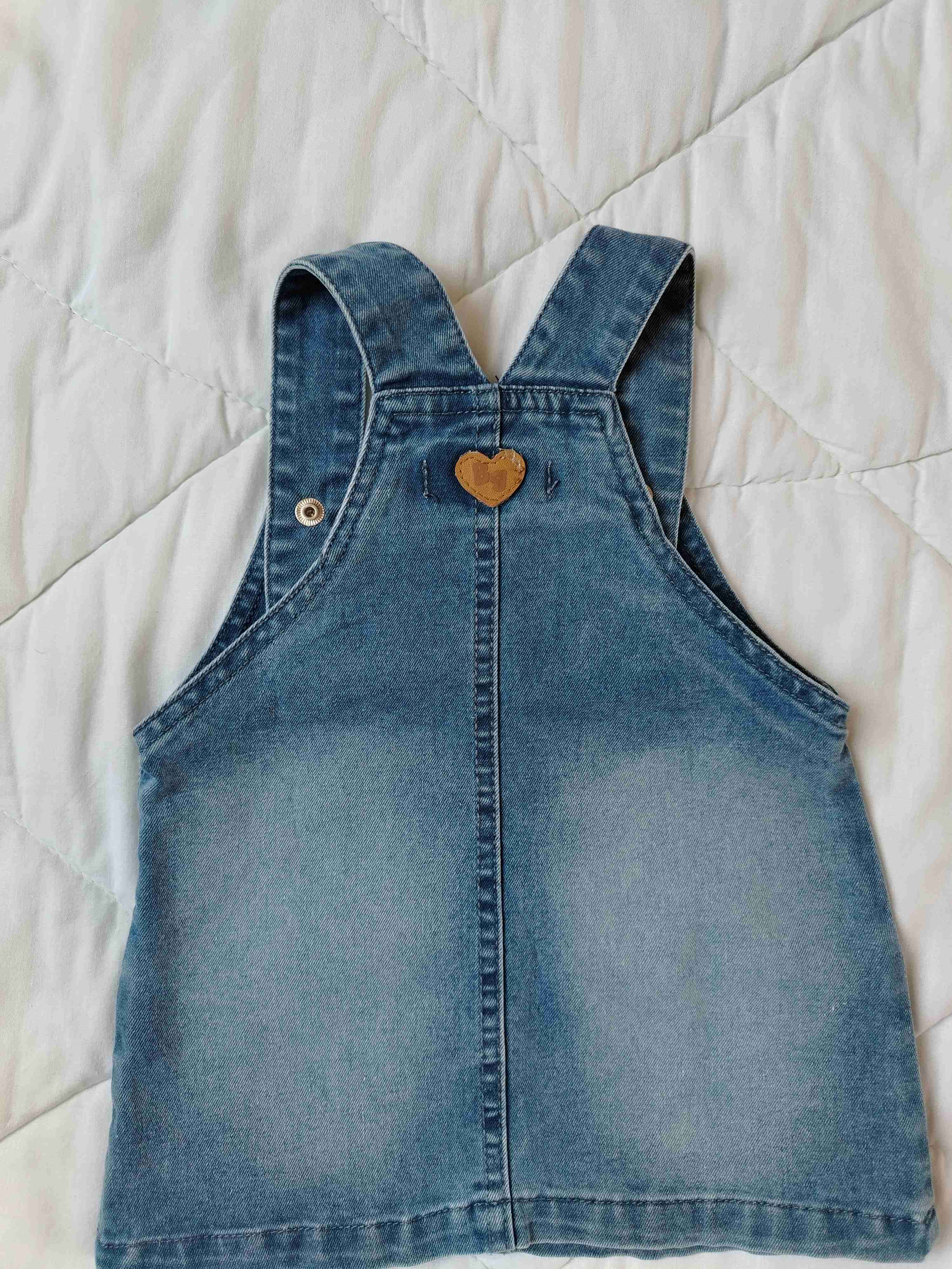 Jardinera de mezclilla 6 meses - miniatura 5