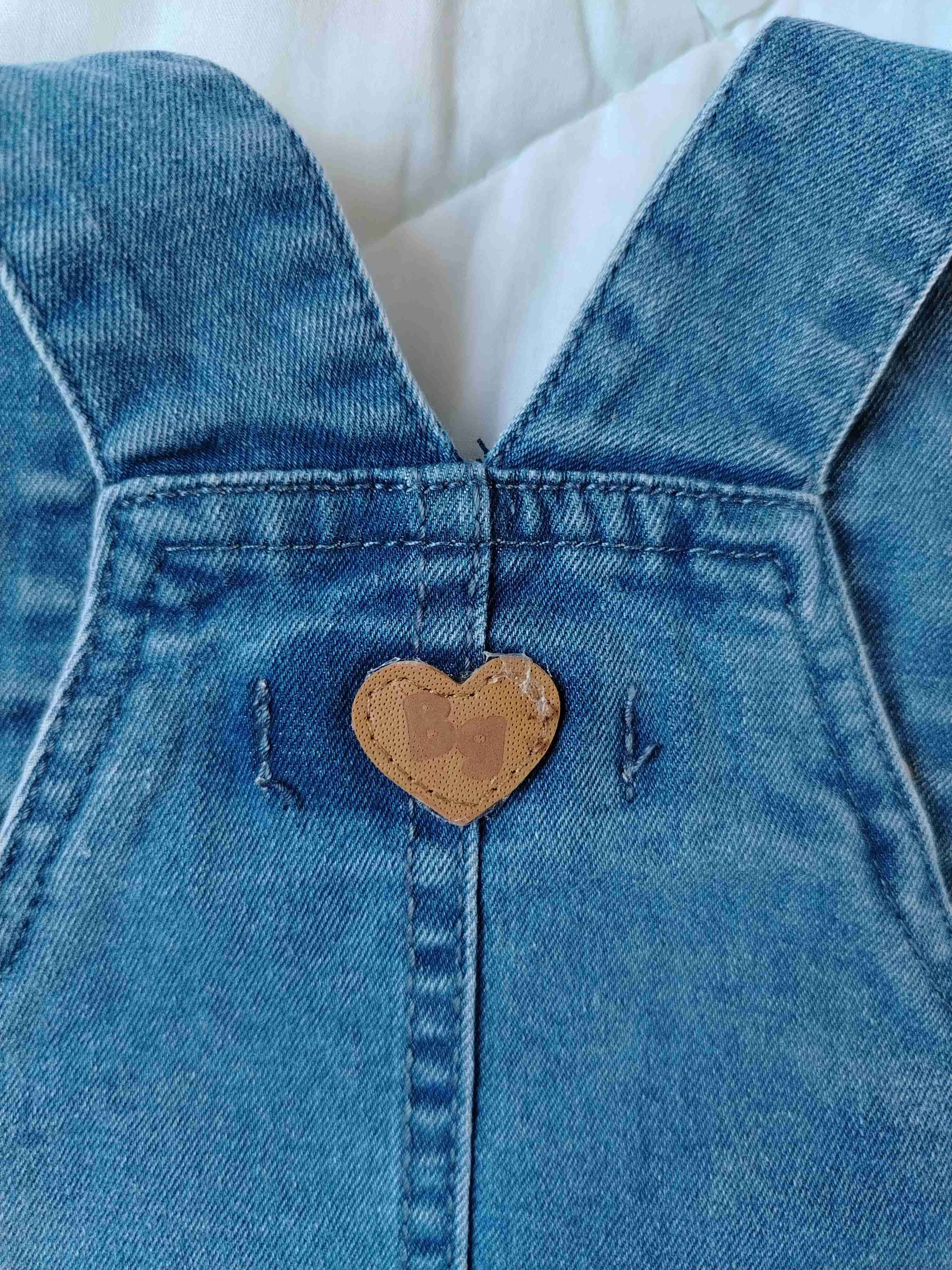 Jardinera de mezclilla 6 meses - miniatura 6