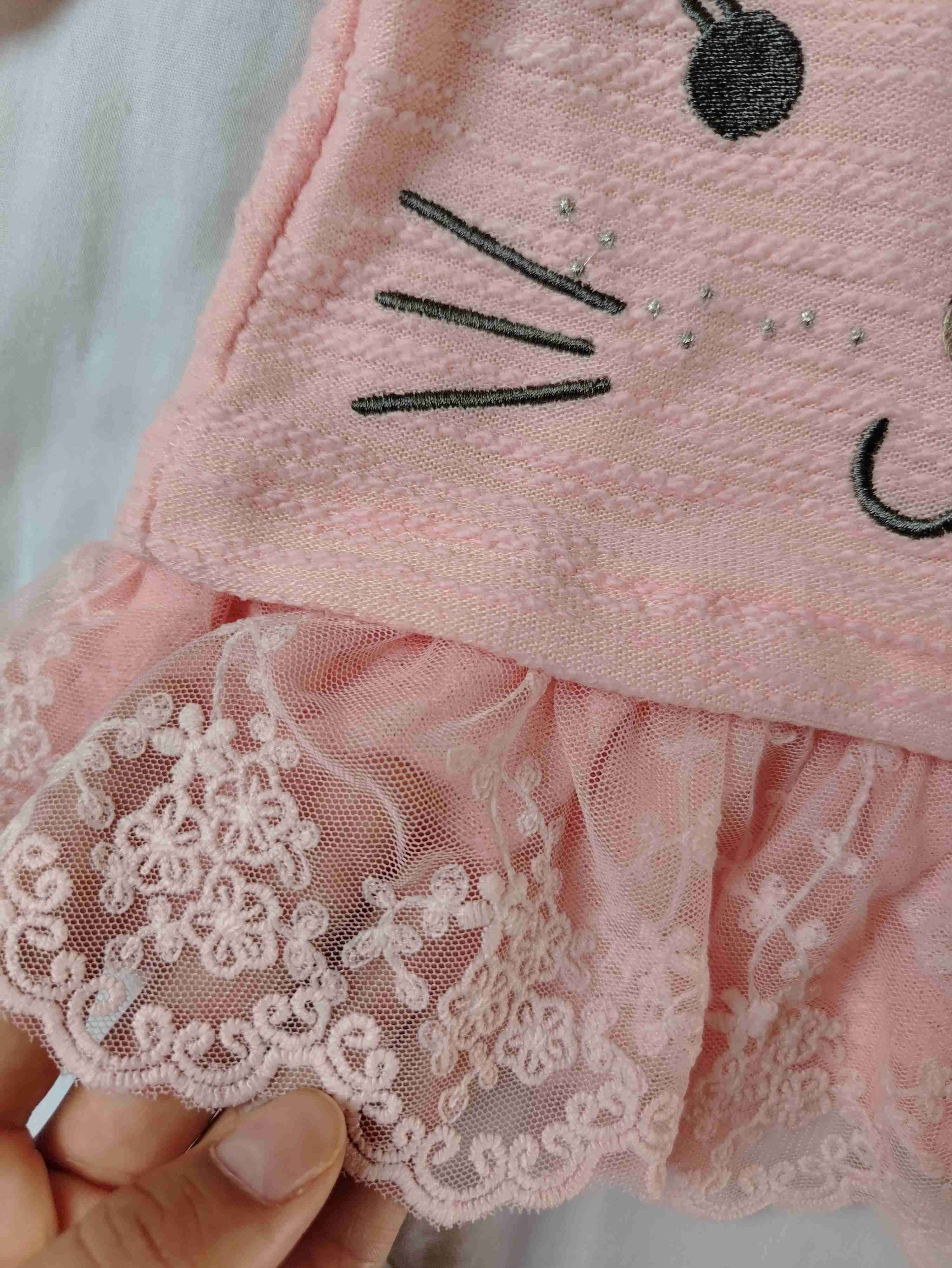 Vestido rosa talla 3 meses - miniatura 3