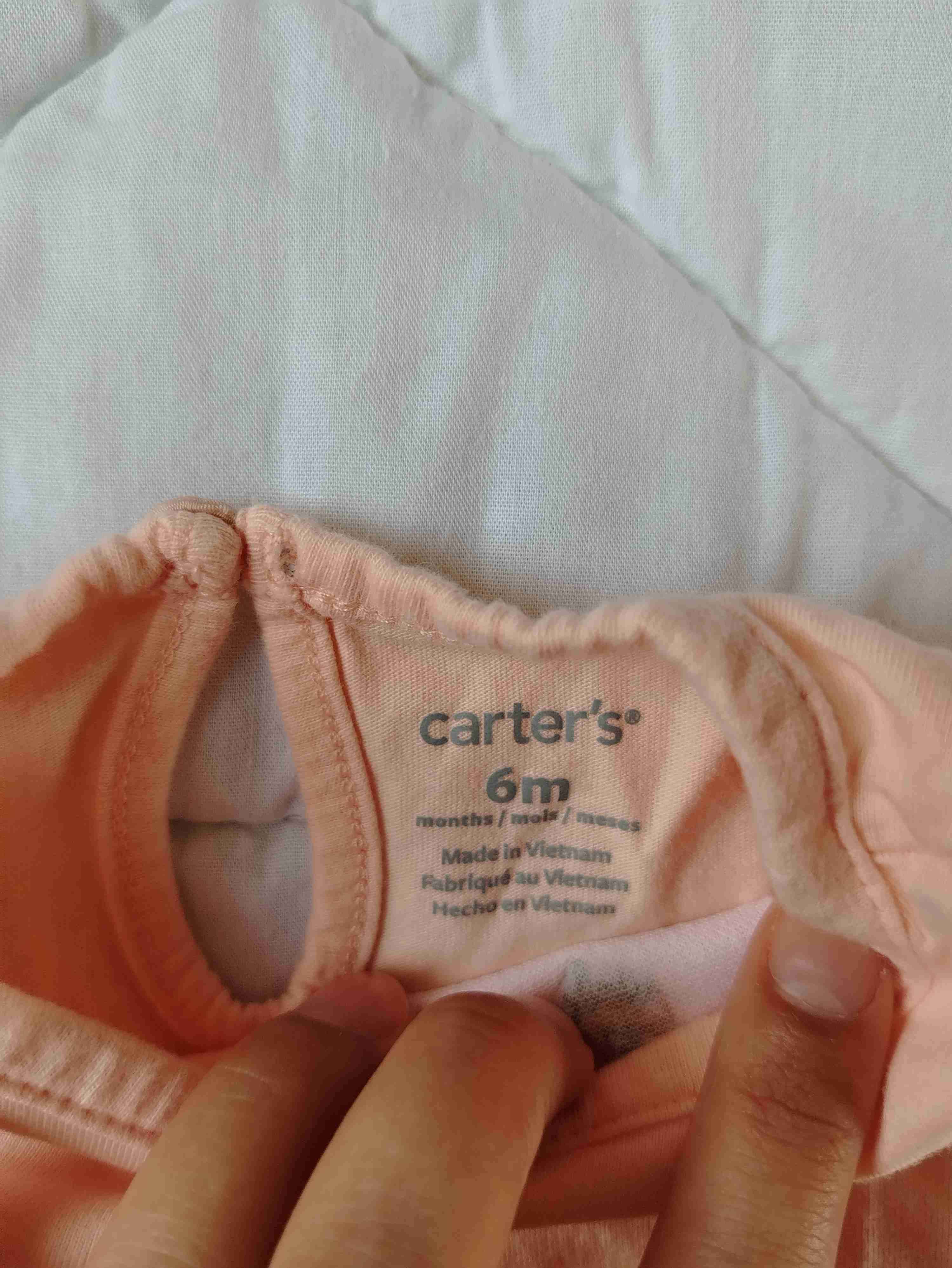 Vestido bebé color salmón - miniatura 3