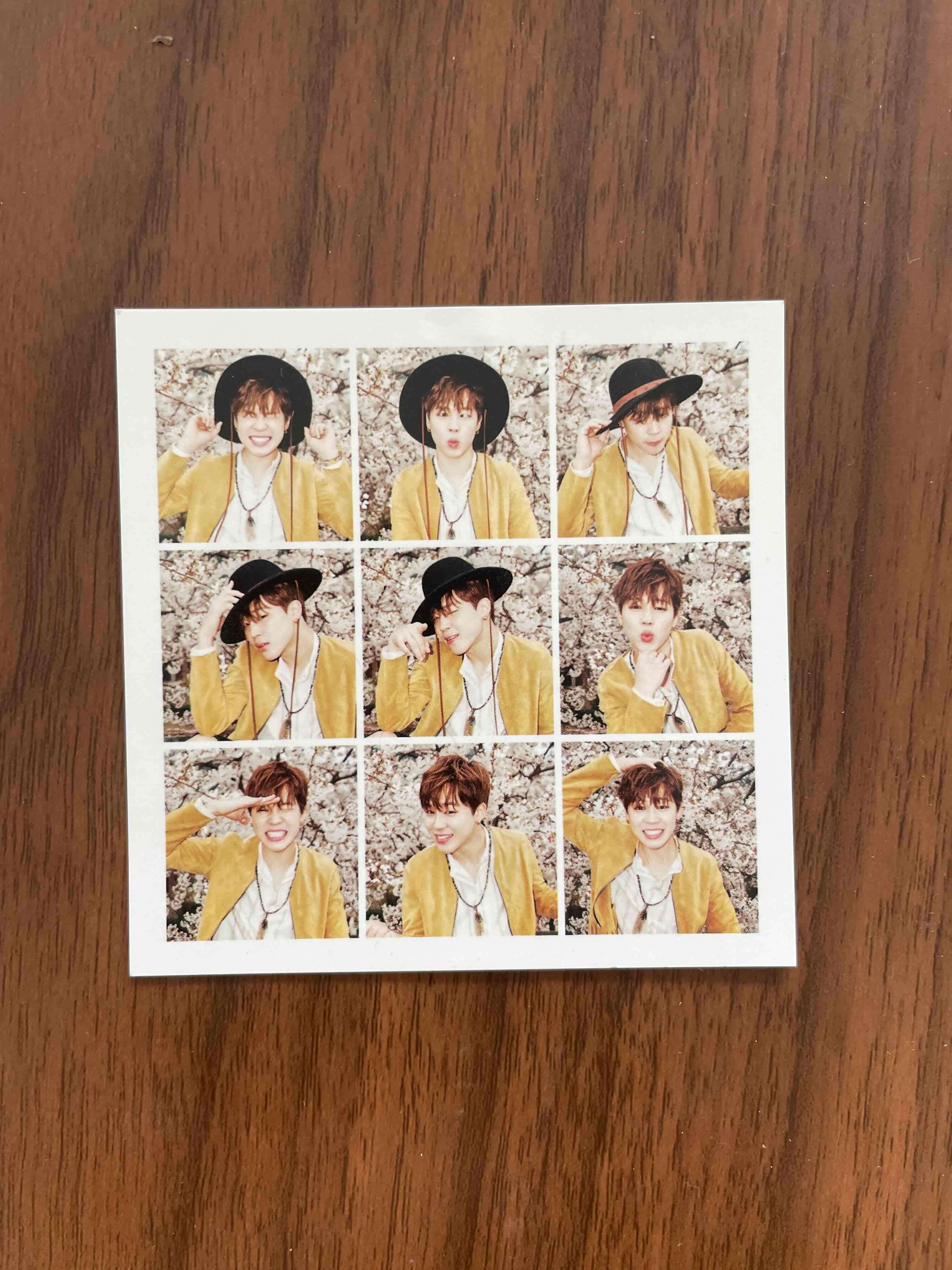 Photocard BTS Jimin (HYYH) - miniatura 1