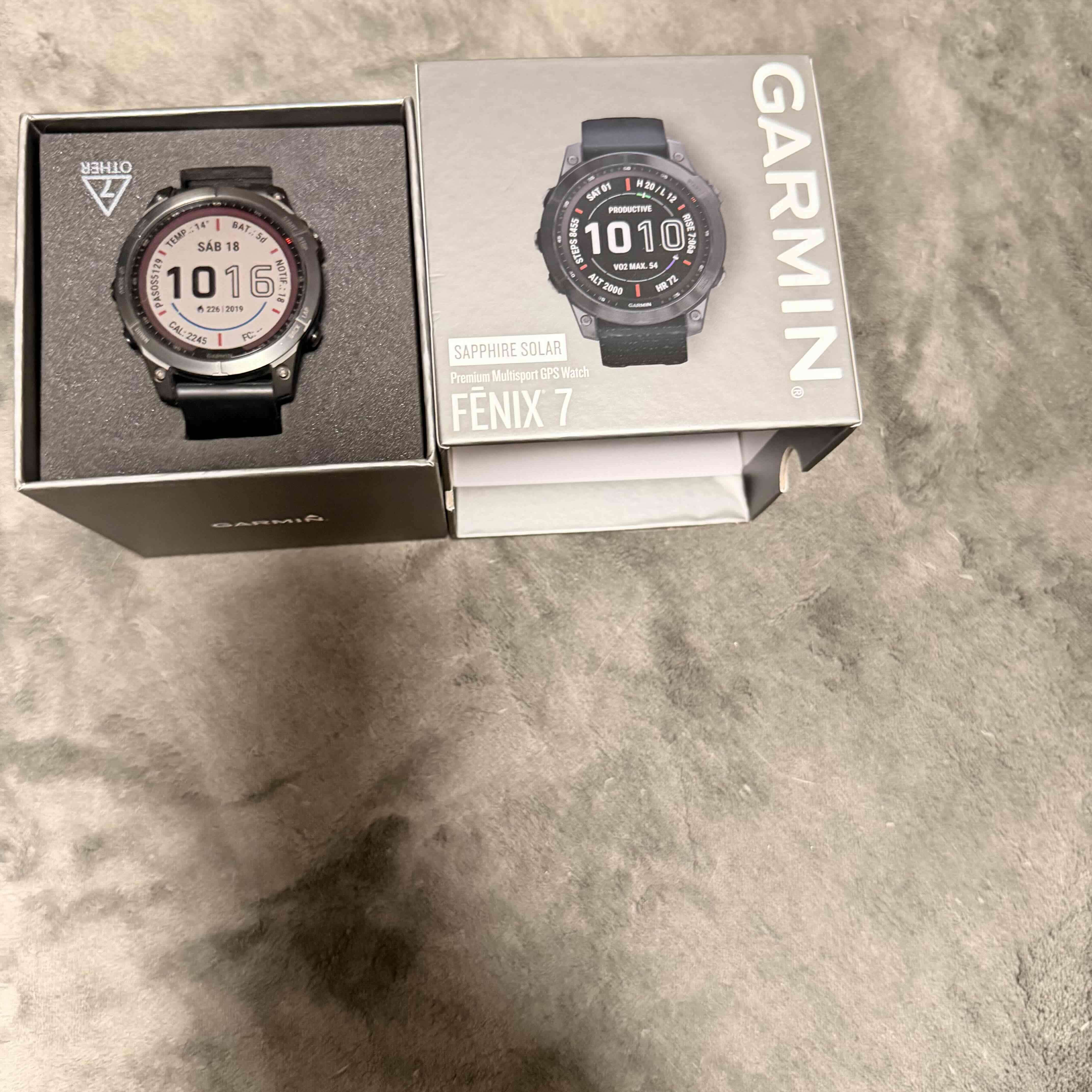 Reloj Garmin Fenix 7 Solar - miniatura 2