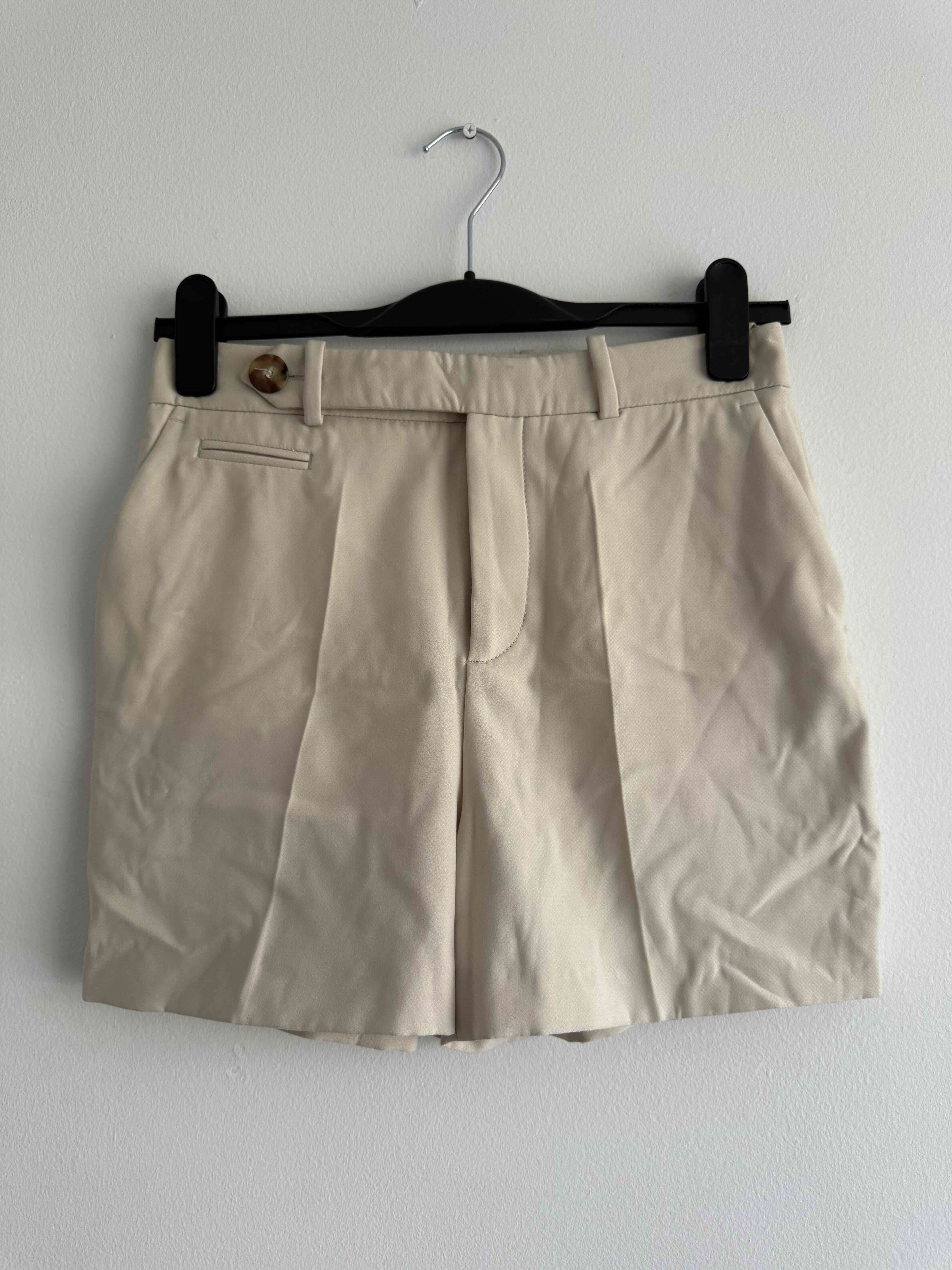 Shorts beige de vestir Zara - miniatura 1