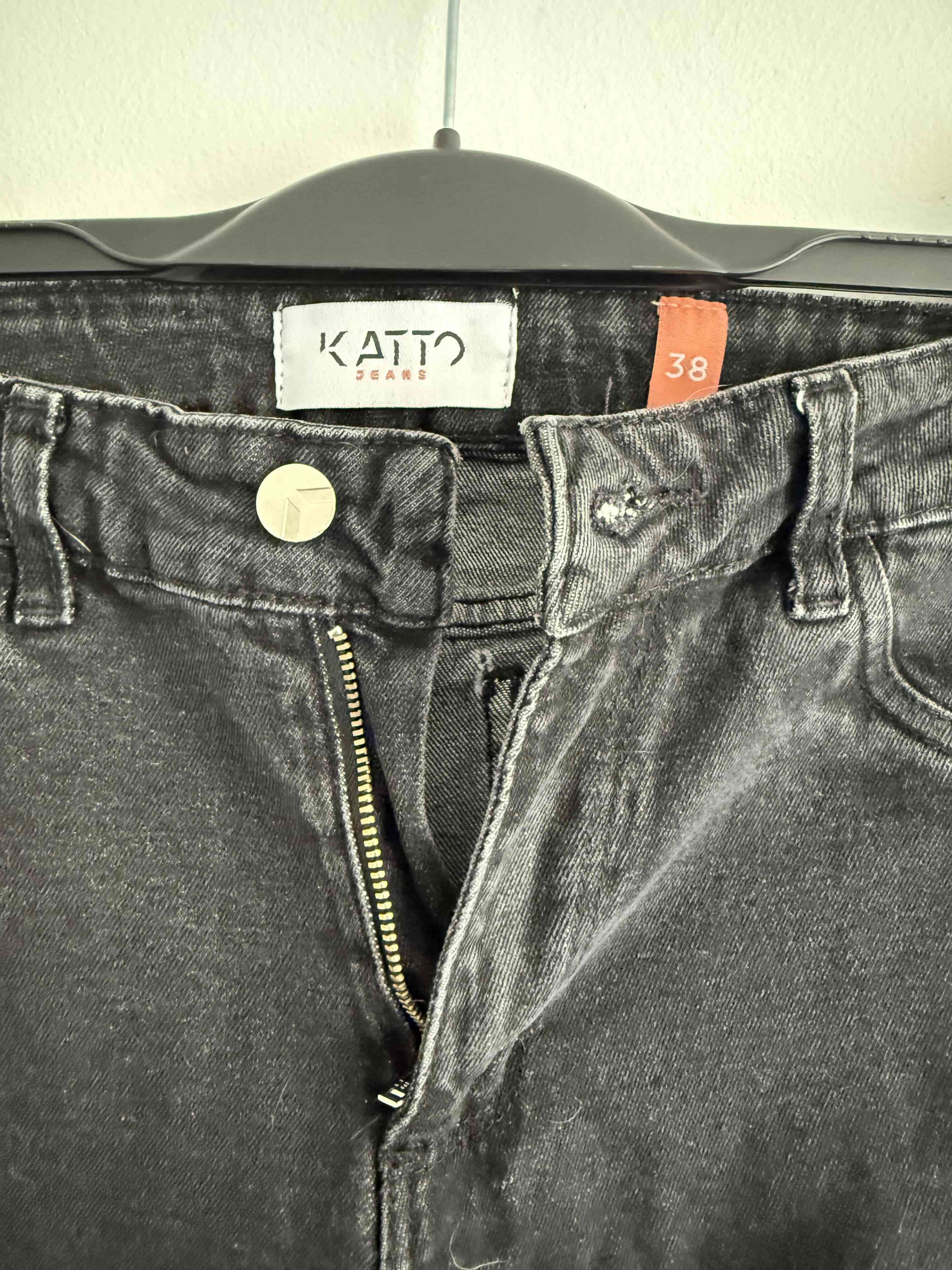 Jeans negros acampanados - miniatura 2