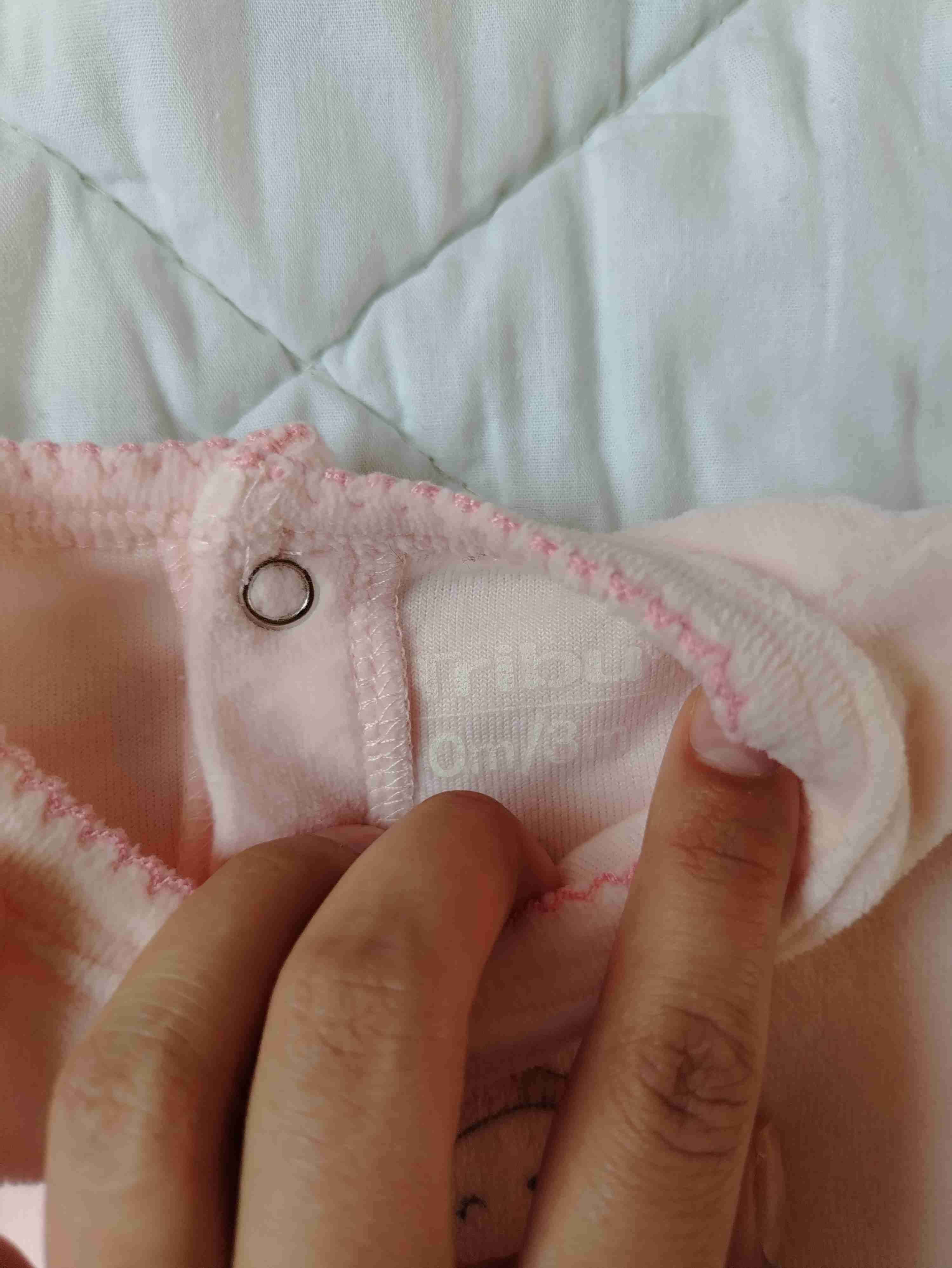 Pijama rosa para bebé - miniatura 3