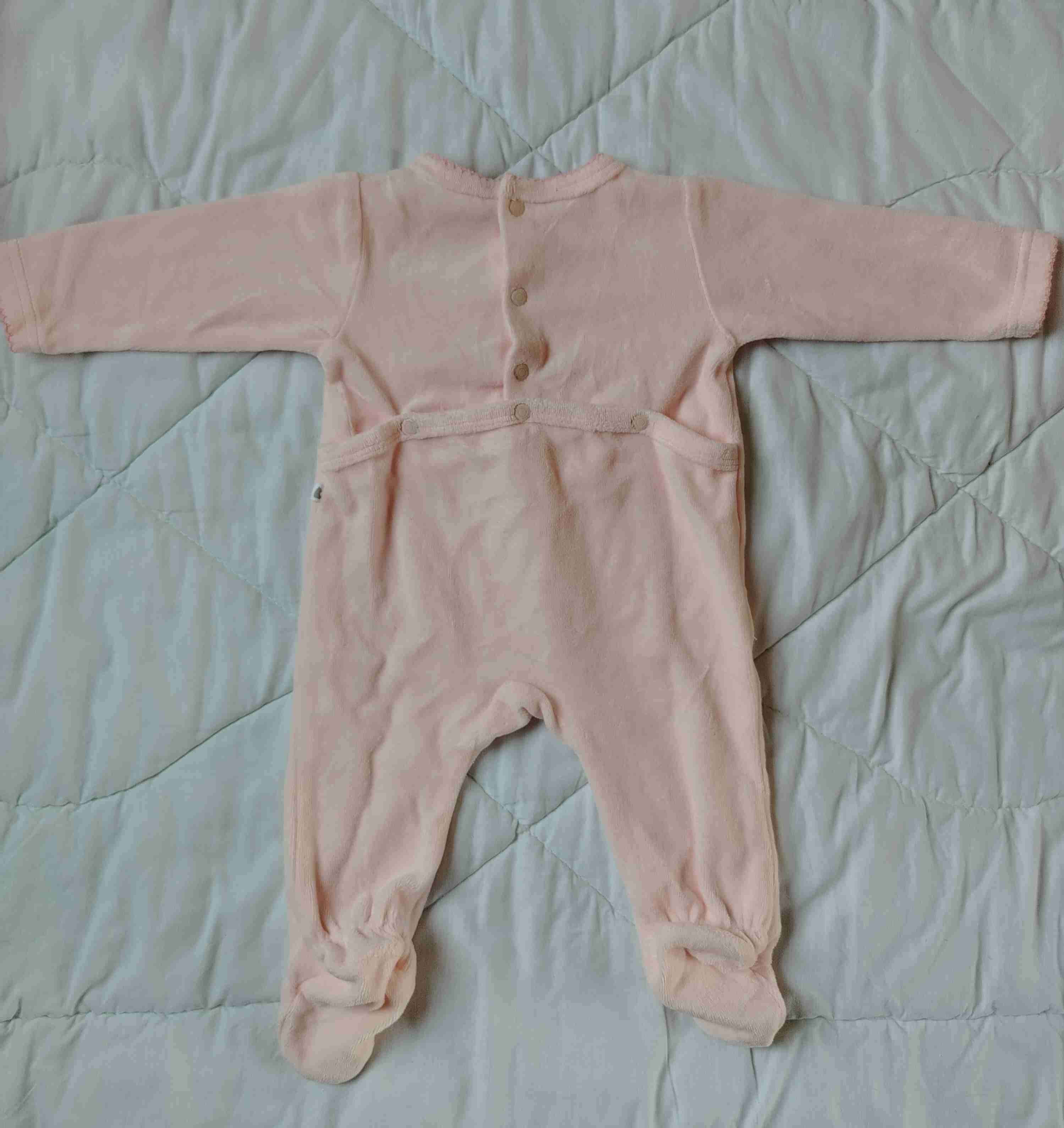 Pijama rosa para bebé - miniatura 5