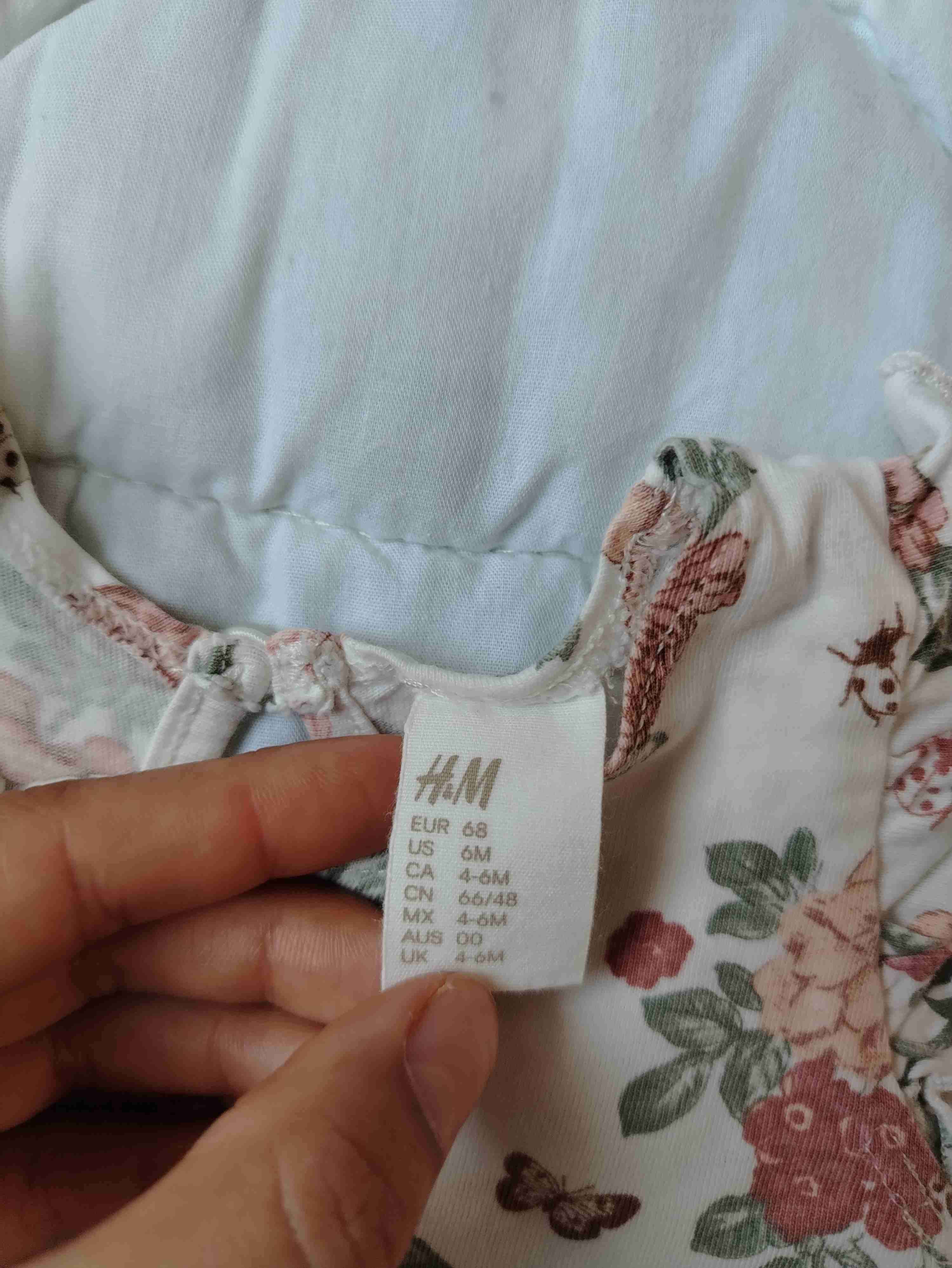 Vestido de bebé floral - miniatura 3