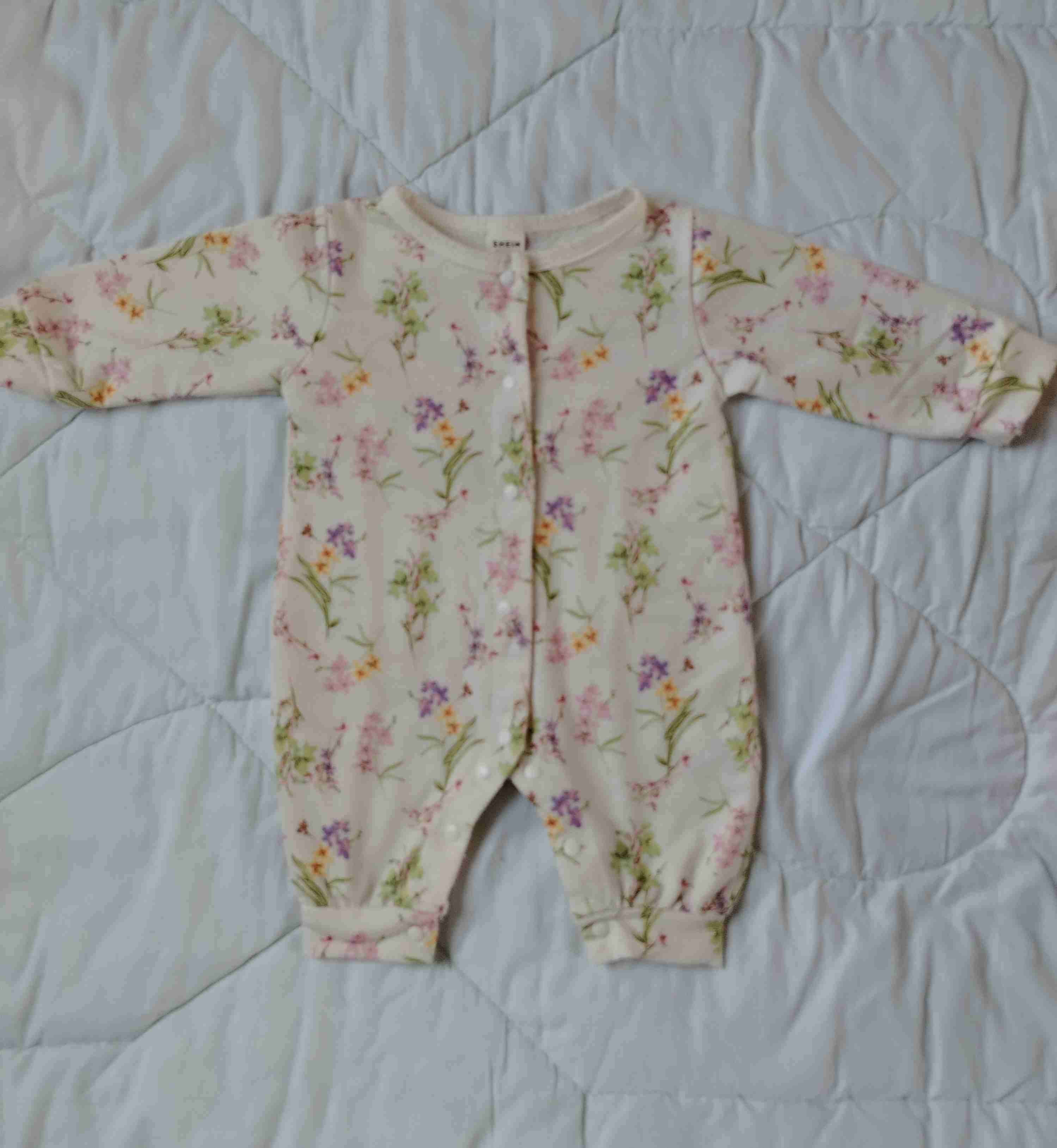 2 Enteritos bebé floral SHEIN - miniatura 4