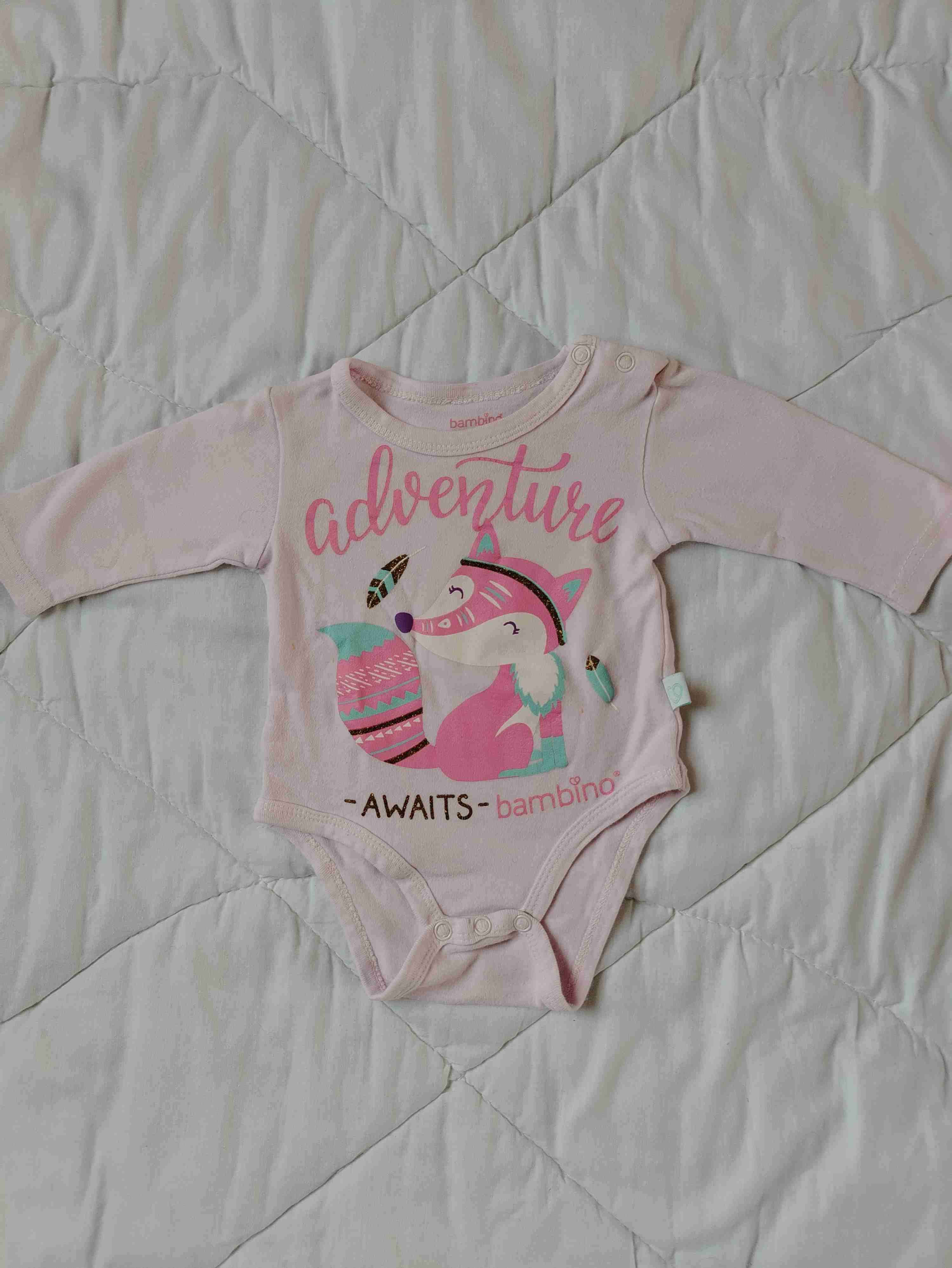 6 bodys niña 0 a 3 meses - miniatura 5