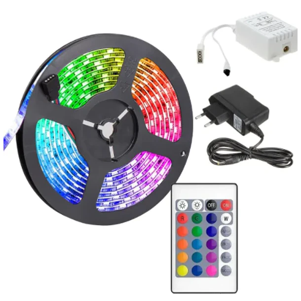 Tira LED con control remoto 📺🎨📡 - miniatura 2