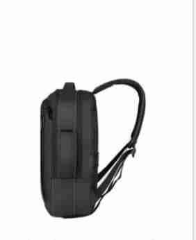 Mochila  ejecutiva impermeable negra para laptop - miniatura 6