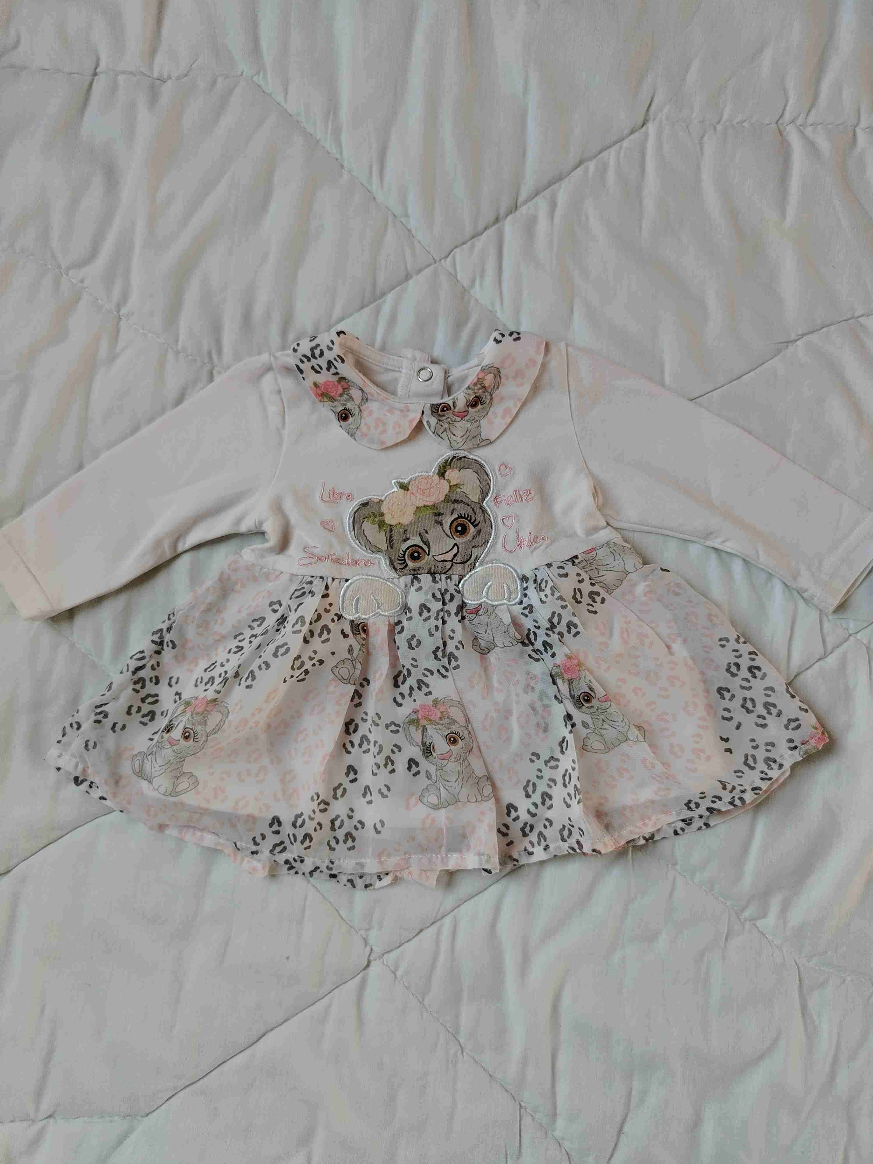 Vestido bebé 3 meses