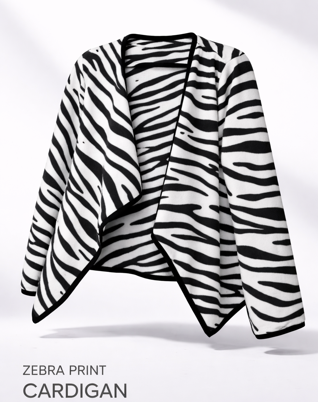 Cardigan estampado cebra - miniatura 1