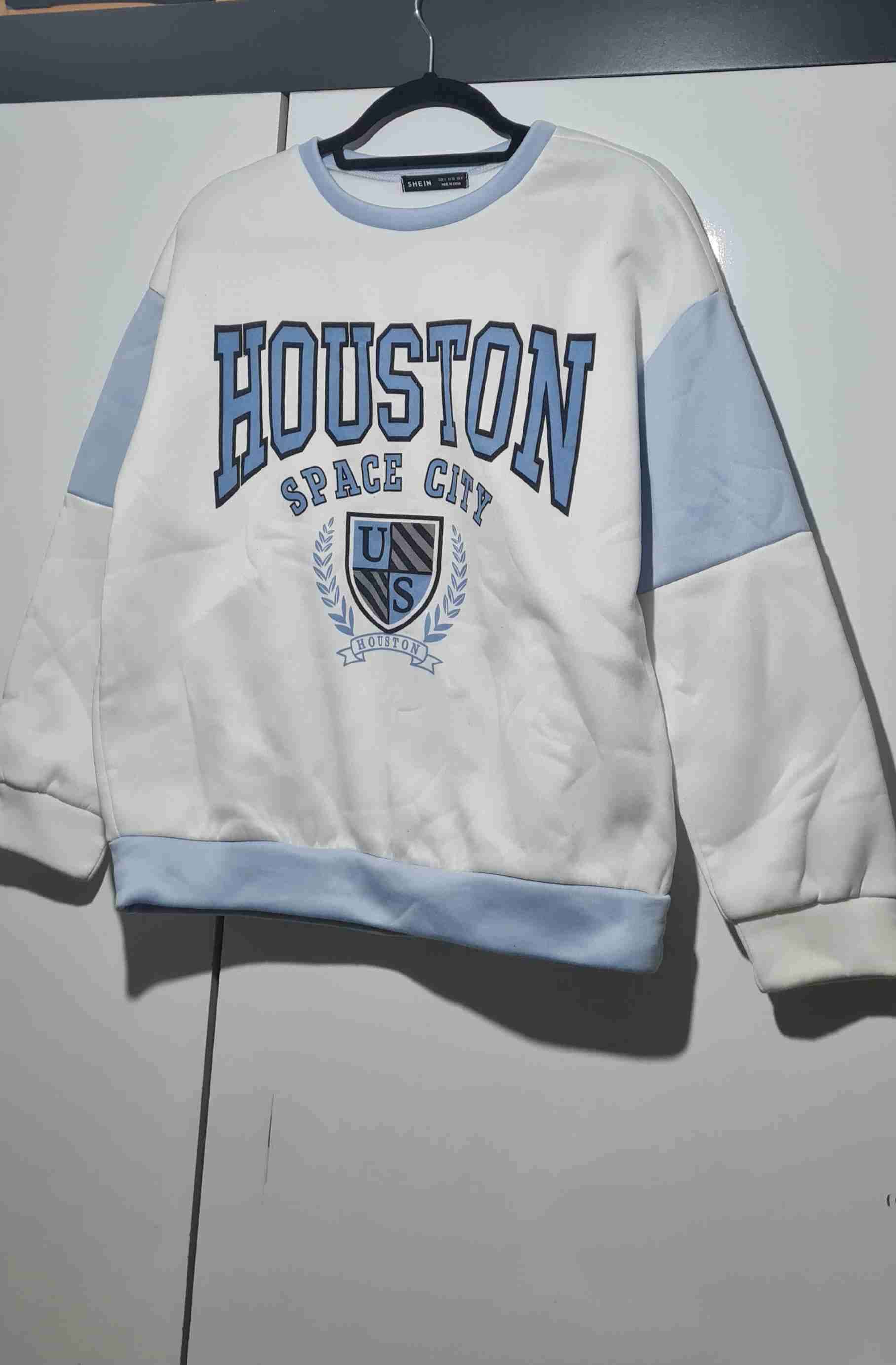 Polerón Crewneck Houston Blanco - miniatura 2