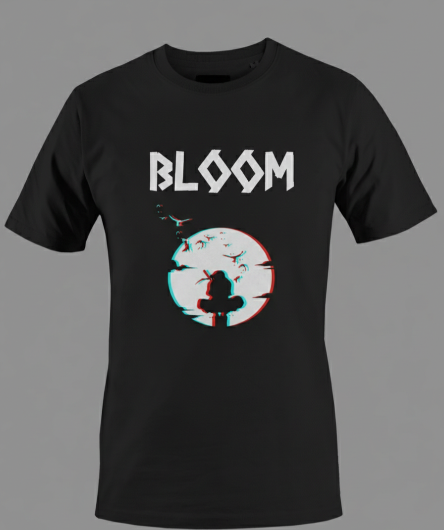 Polera negra diseño de león - miniatura 3