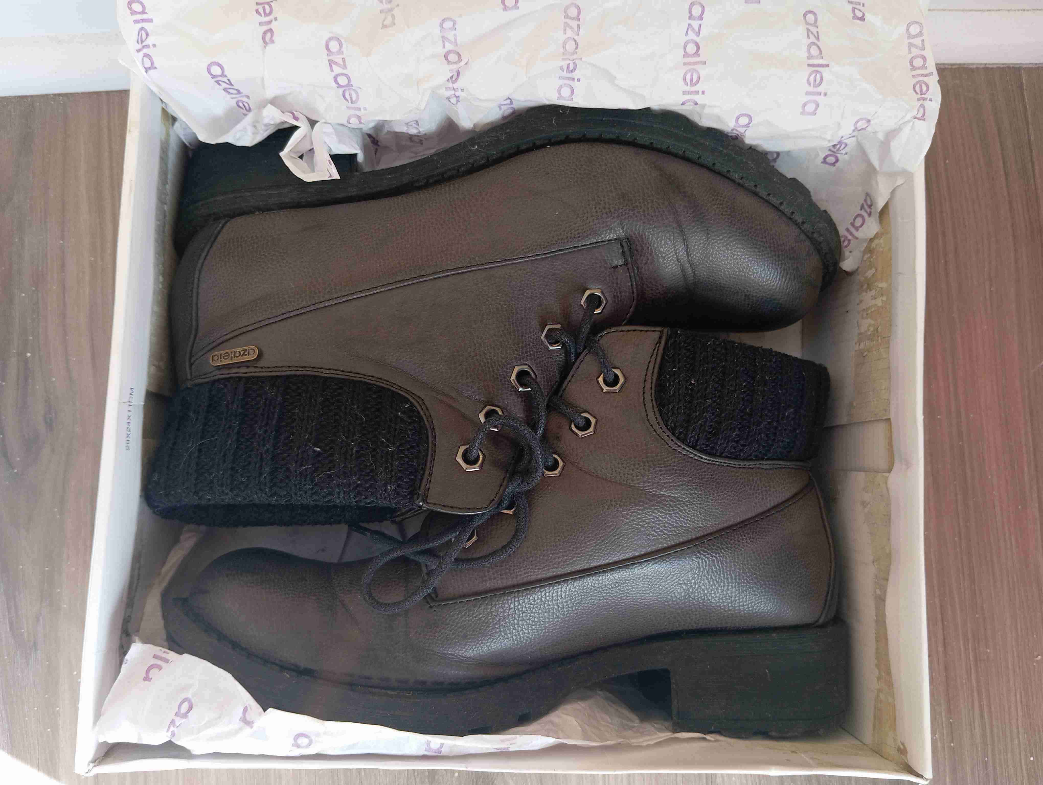 Botines negros Azaleia - miniatura 1