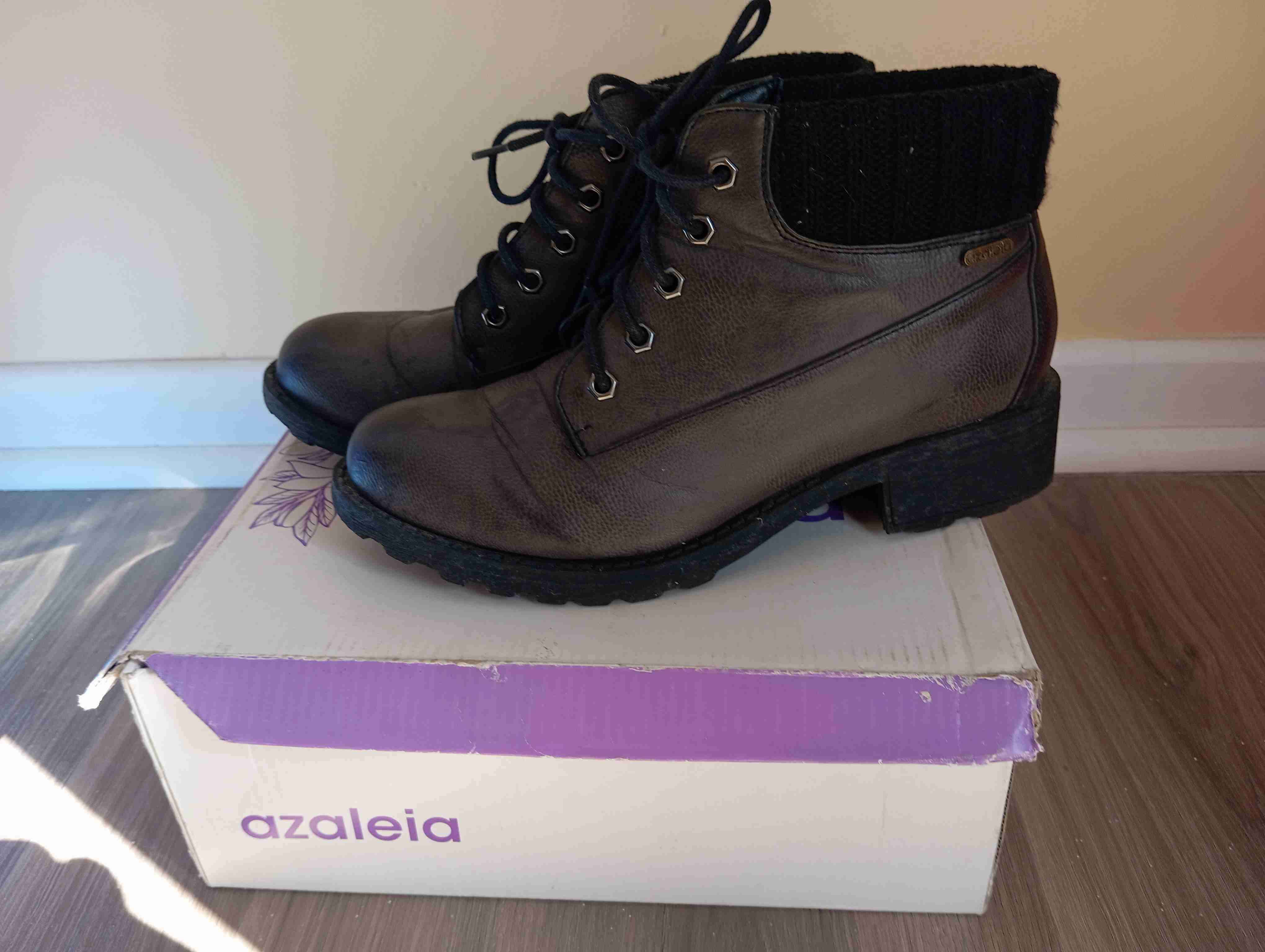 Botines negros Azaleia - miniatura 3