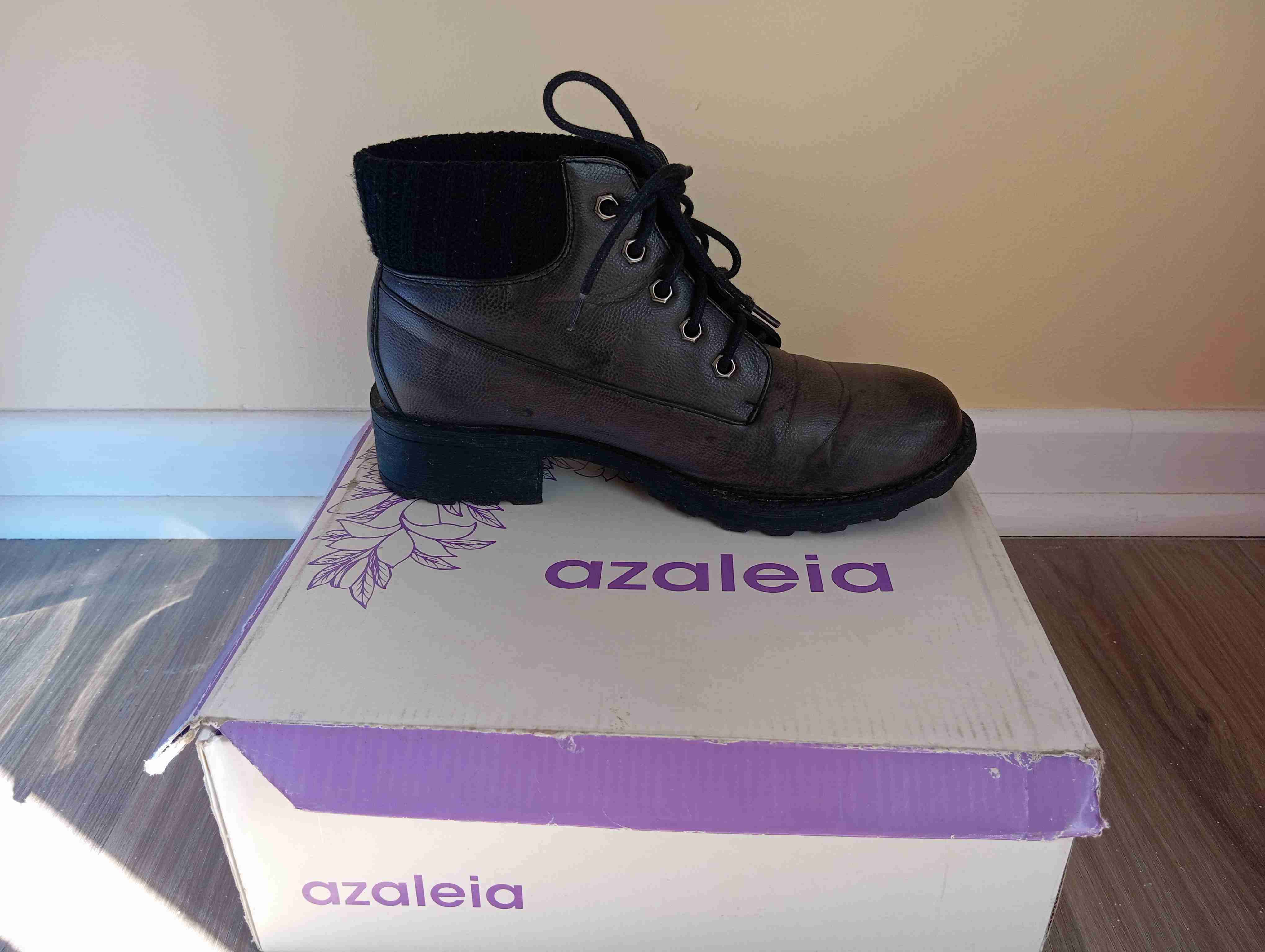 Botines negros Azaleia - miniatura 4