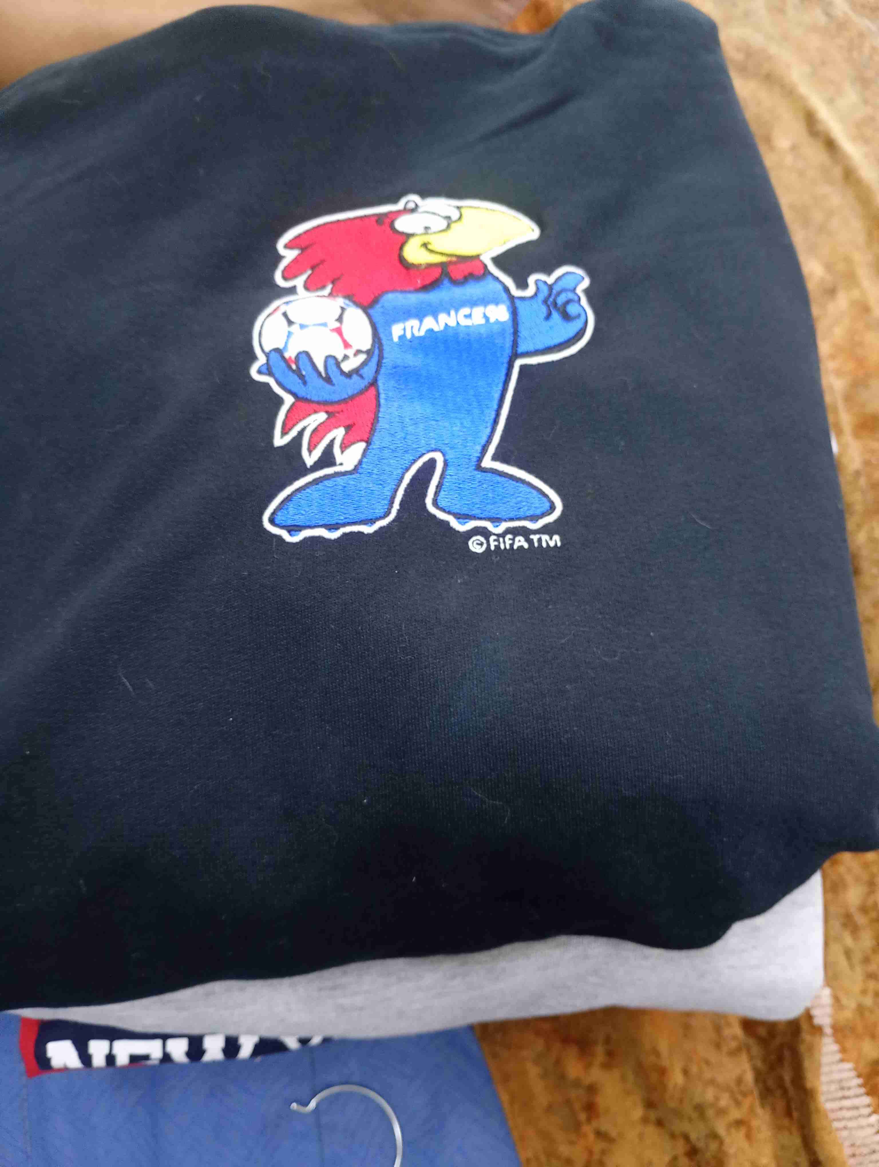 Poleron negro FIFA Francia 98 - miniatura 1