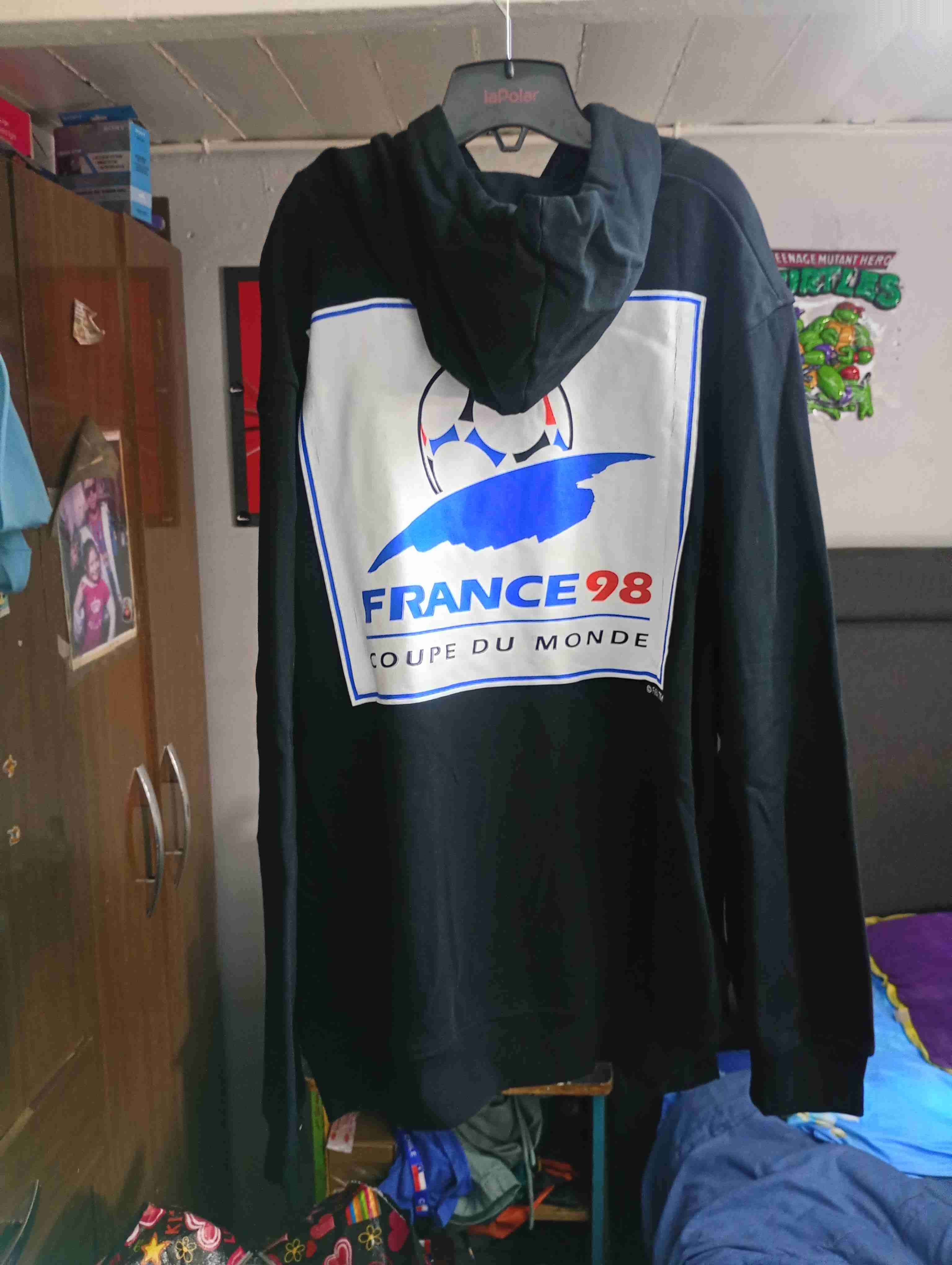 Poleron negro FIFA Francia 98 - miniatura 2