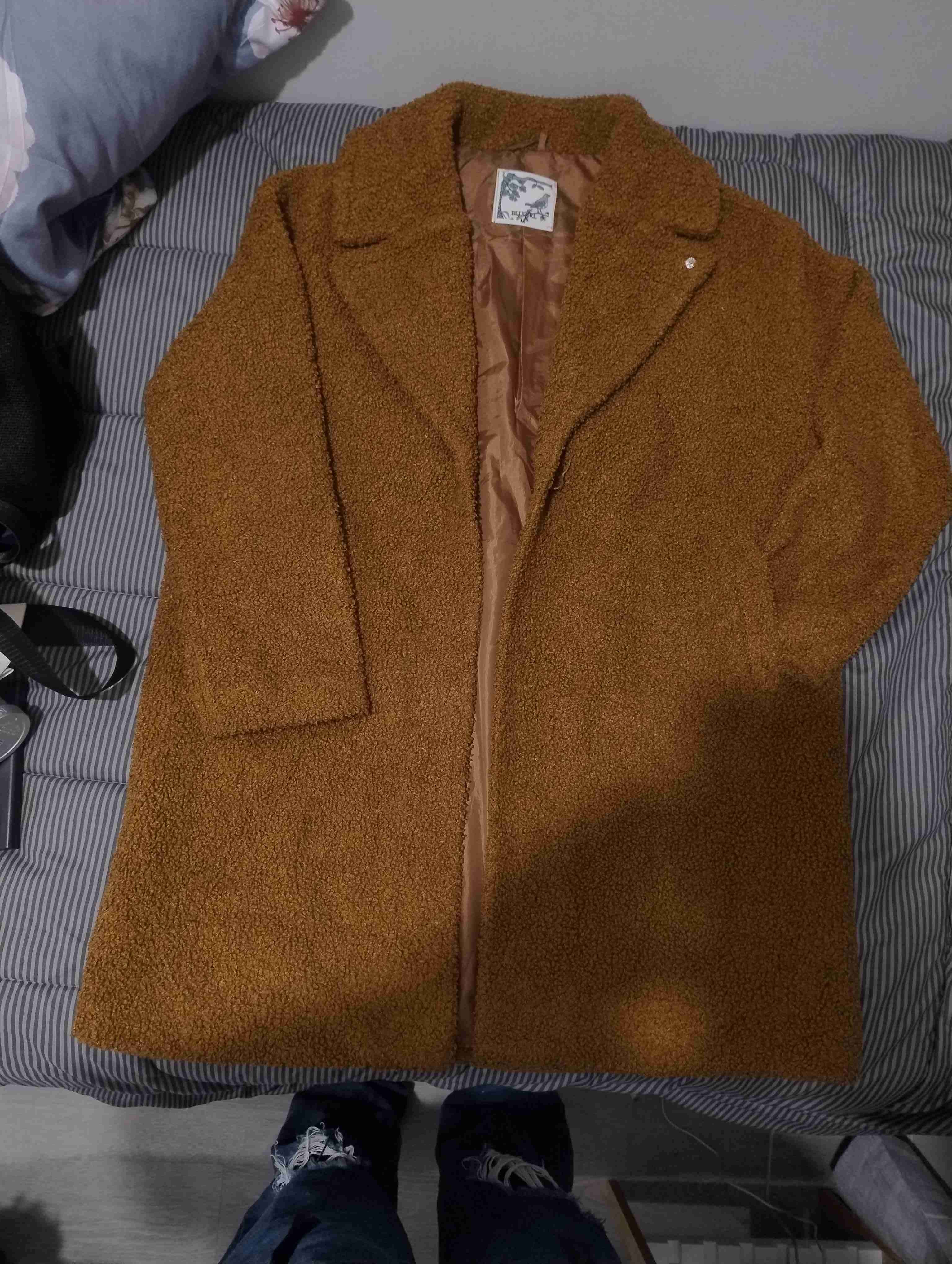 Abrigo teddy marrón - miniatura 2