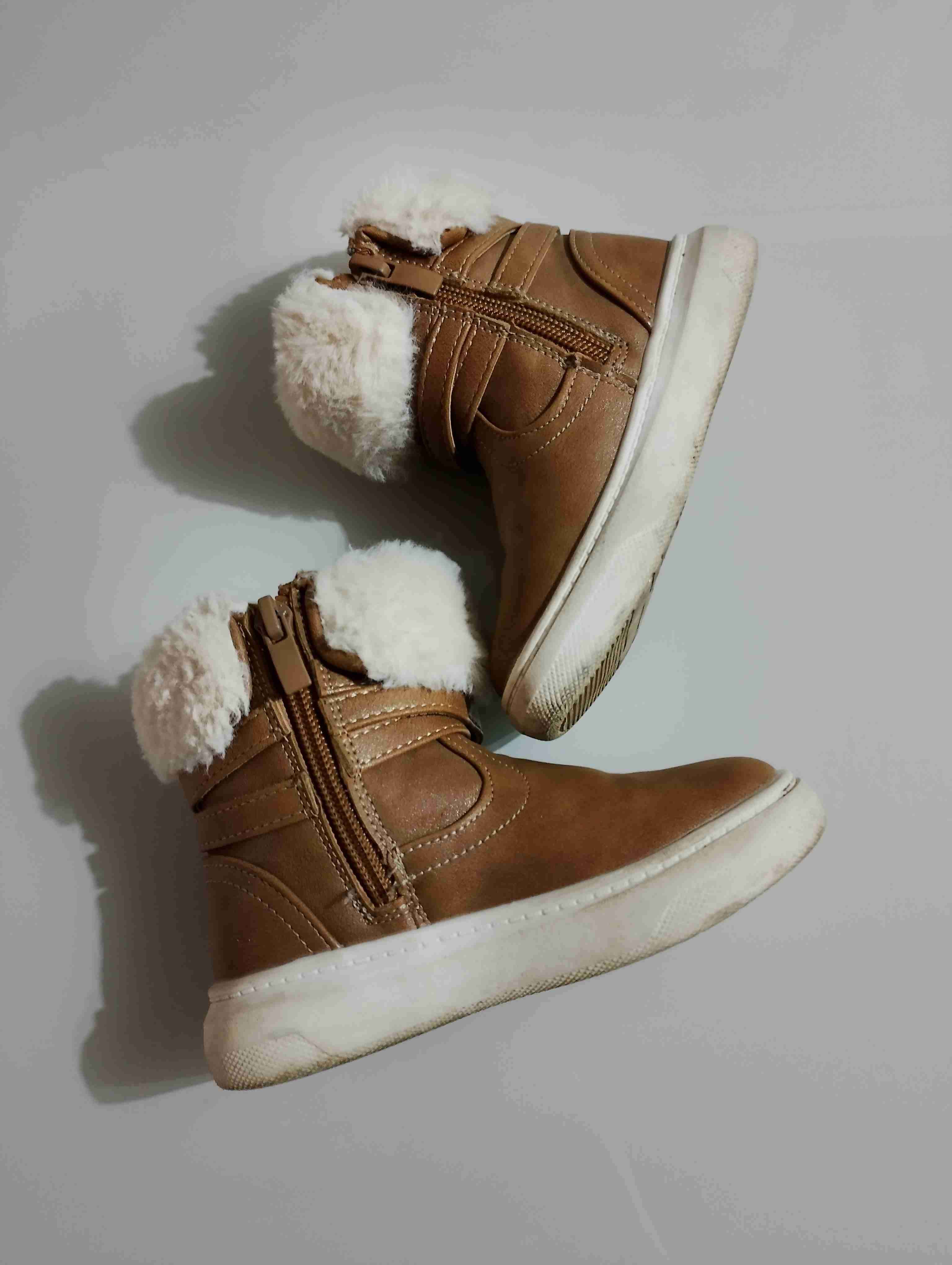 Botines marrones con forro de lana - miniatura 3