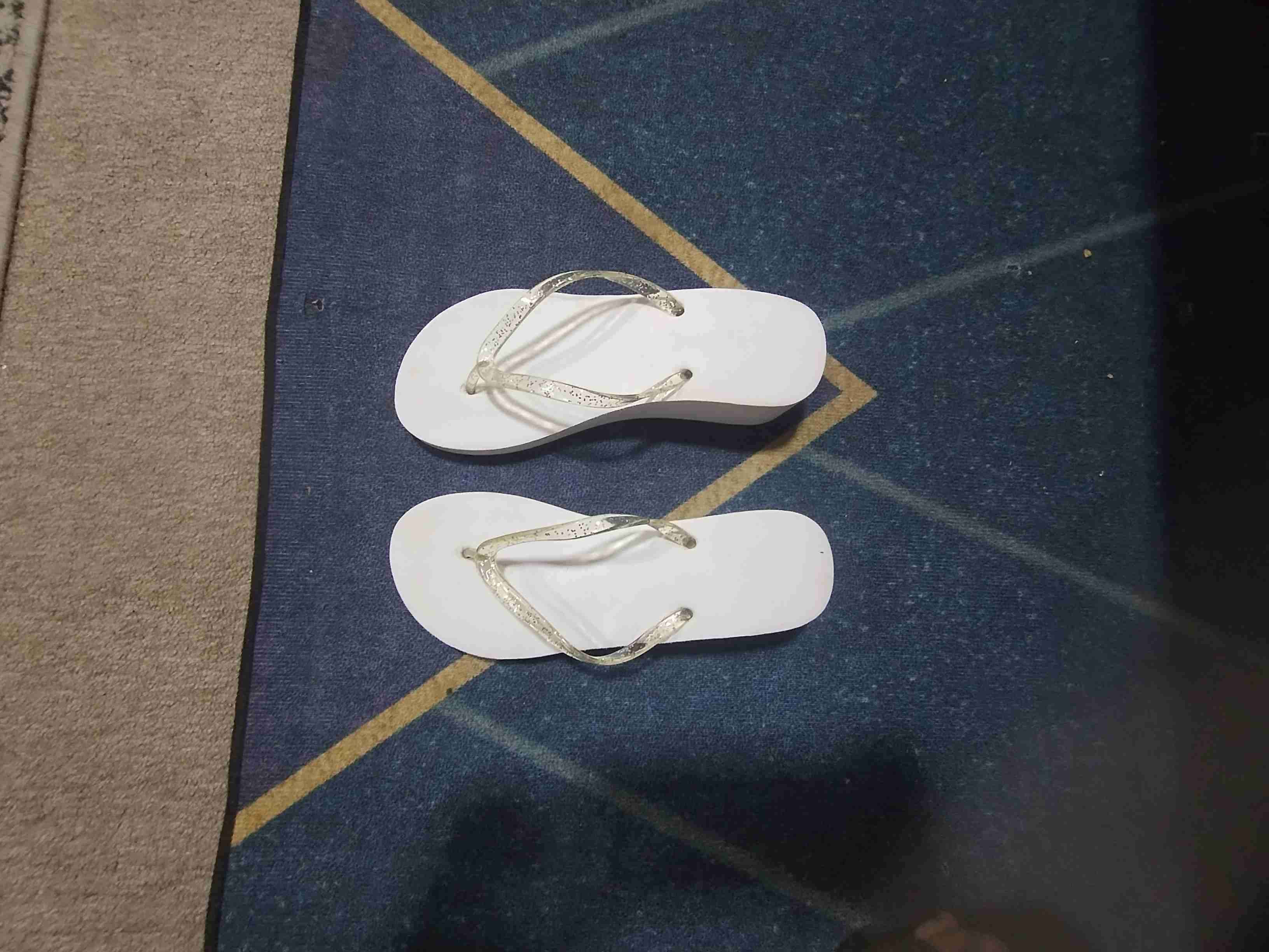 Sandalias con plataforma y glitter - miniatura 2