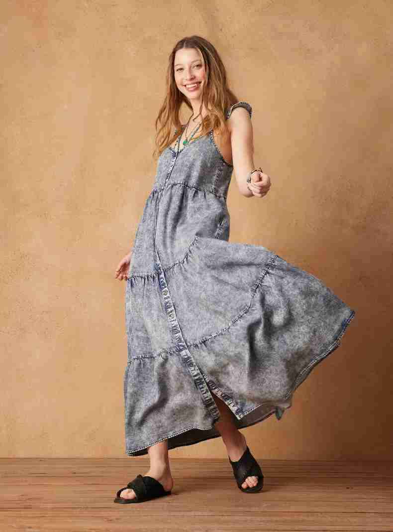 Vestido largo Umbrale - miniatura 3